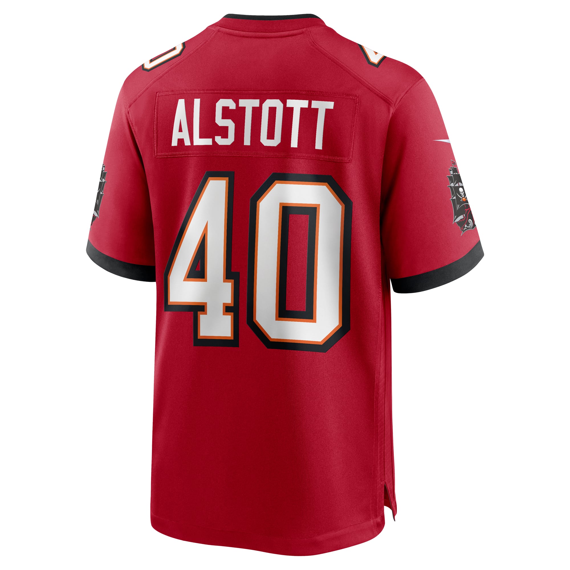 Mike Alstott Tampa Bay Buccaneers Retired Player Game Jersey - Red - Image 4