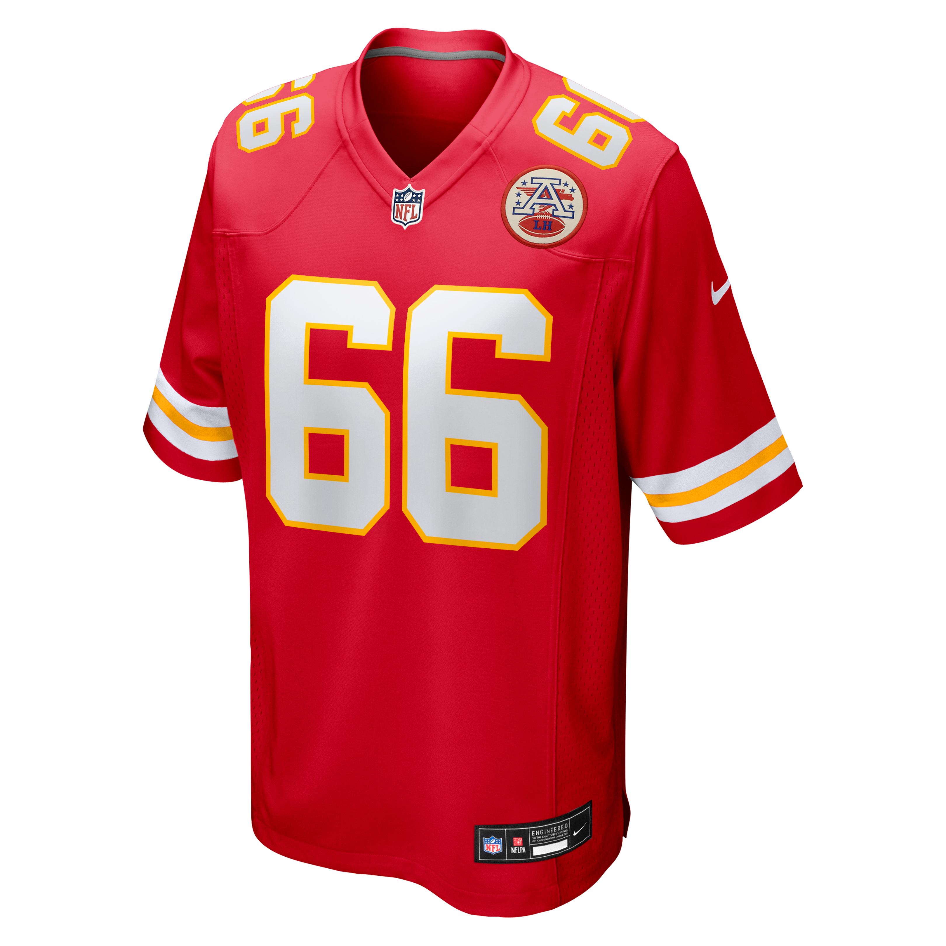 Mike Caliendo Kansas City Chiefs Game Player Jersey - Red - Image 3