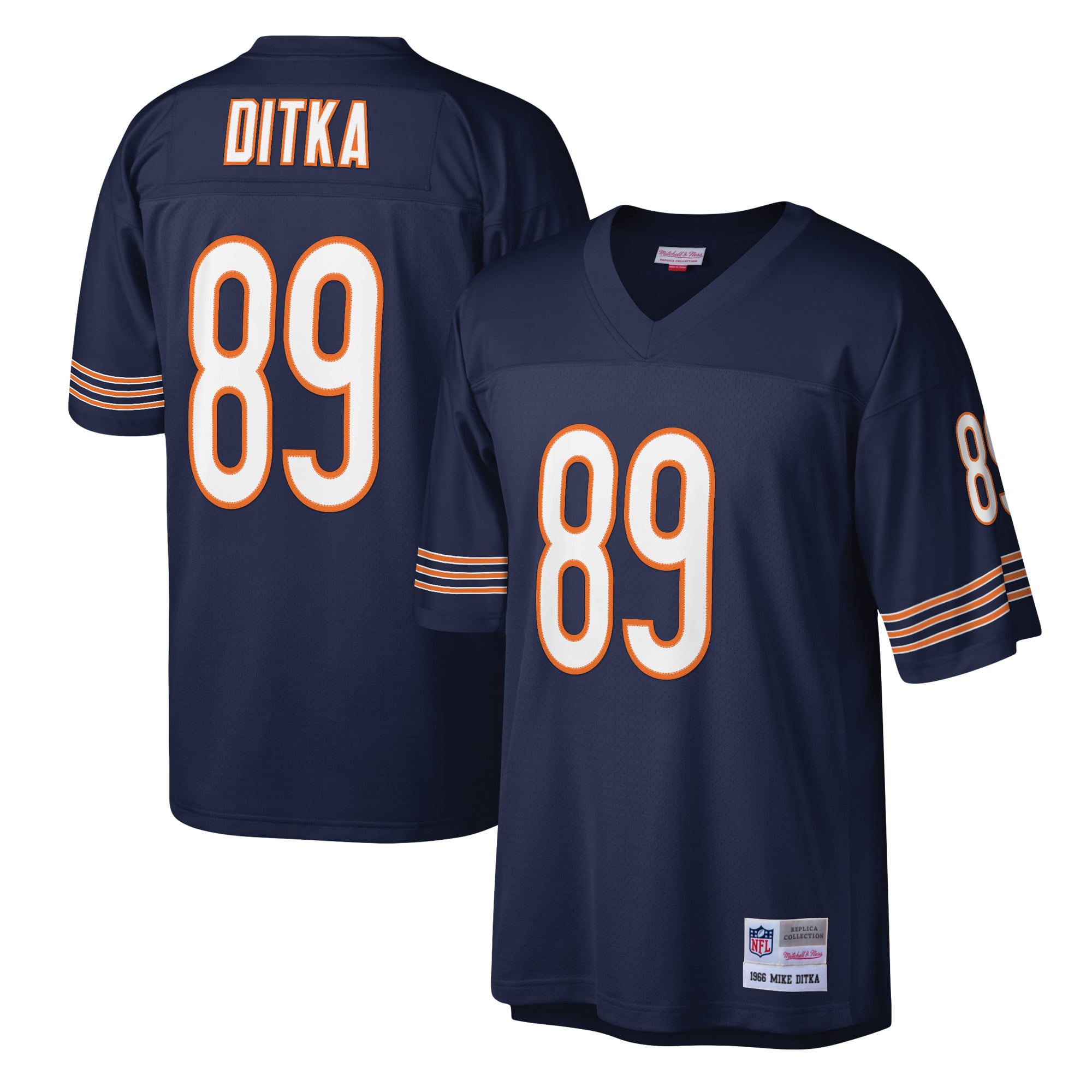 Mike Ditka Chicago Bears Legacy Jersey - Navy - Image 2