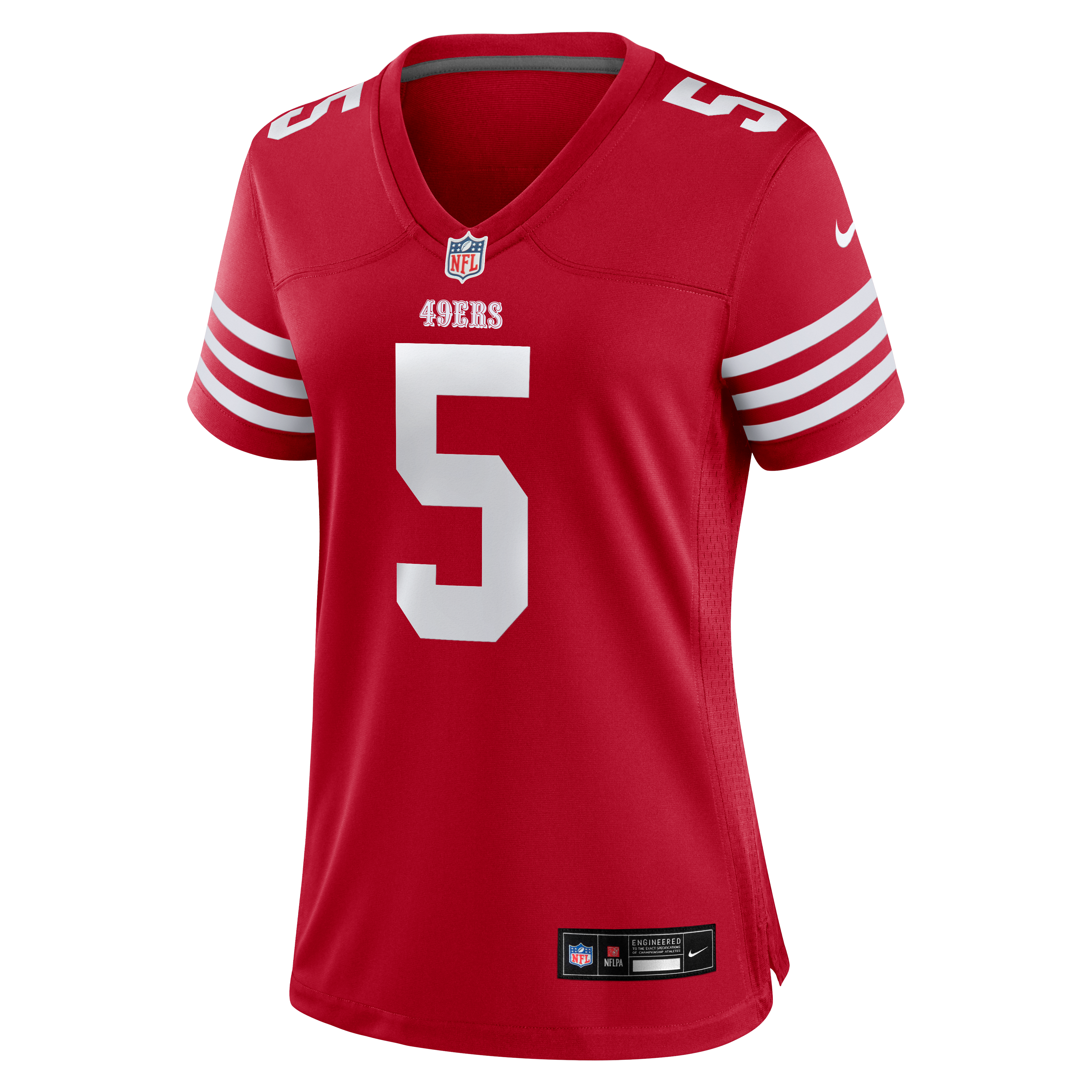 Mike Evans San Francisco 49ers Women's Game Jersey - Scarlet - Image 3