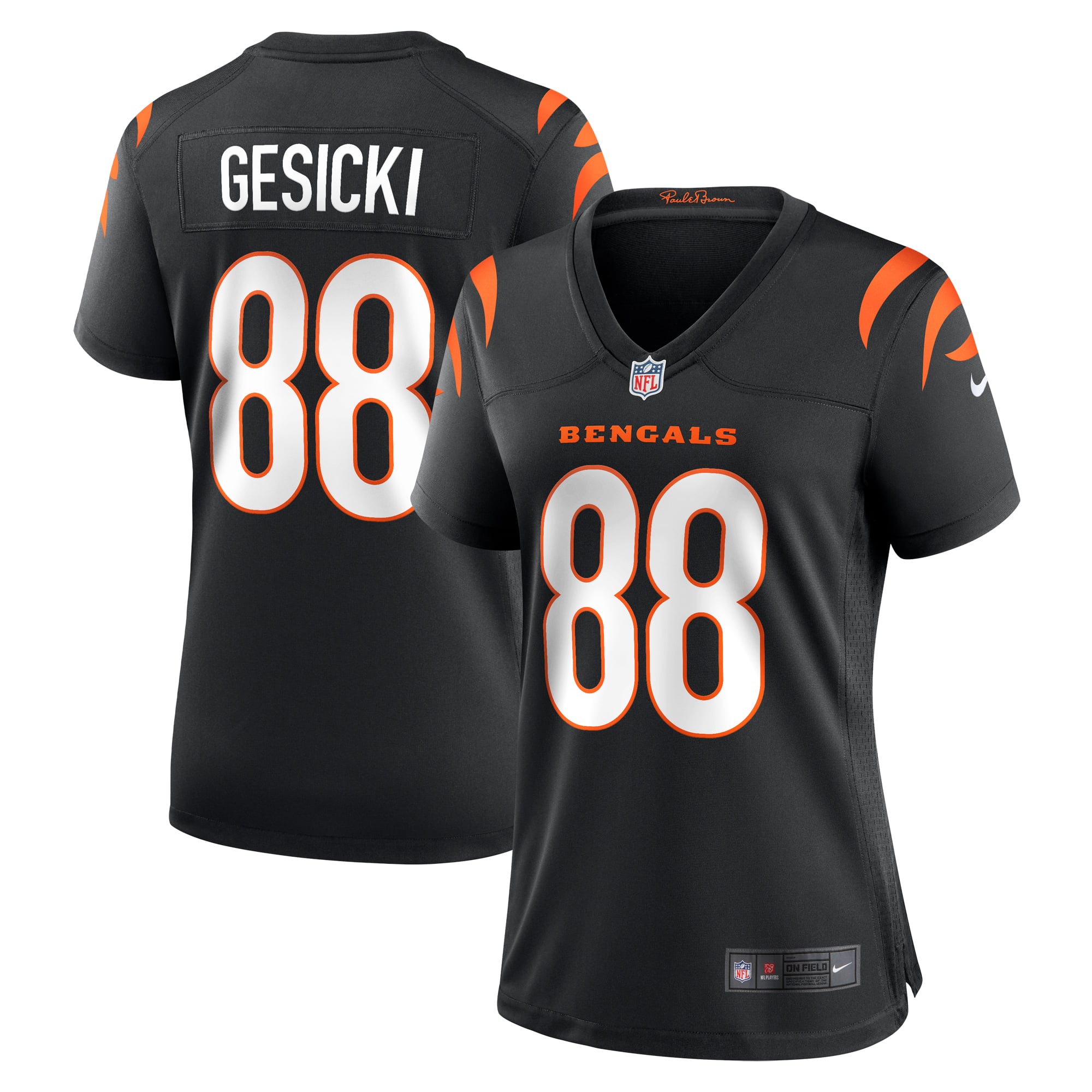 Mike Gesicki Cincinnati Bengals Women's Game Jersey - Black - Image 2