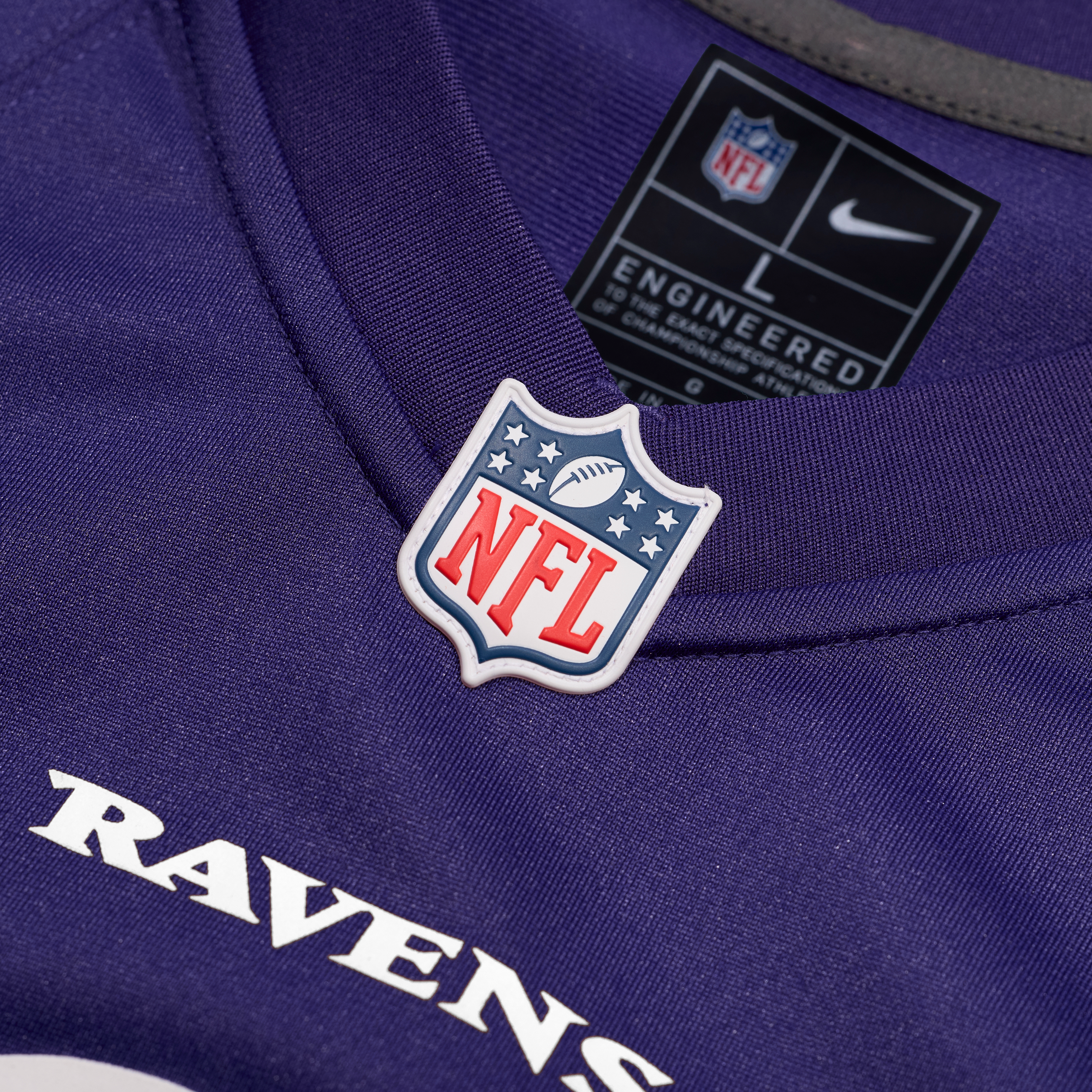 Mike Green Baltimore Ravens Team Game Jersey - Purple - Image 5