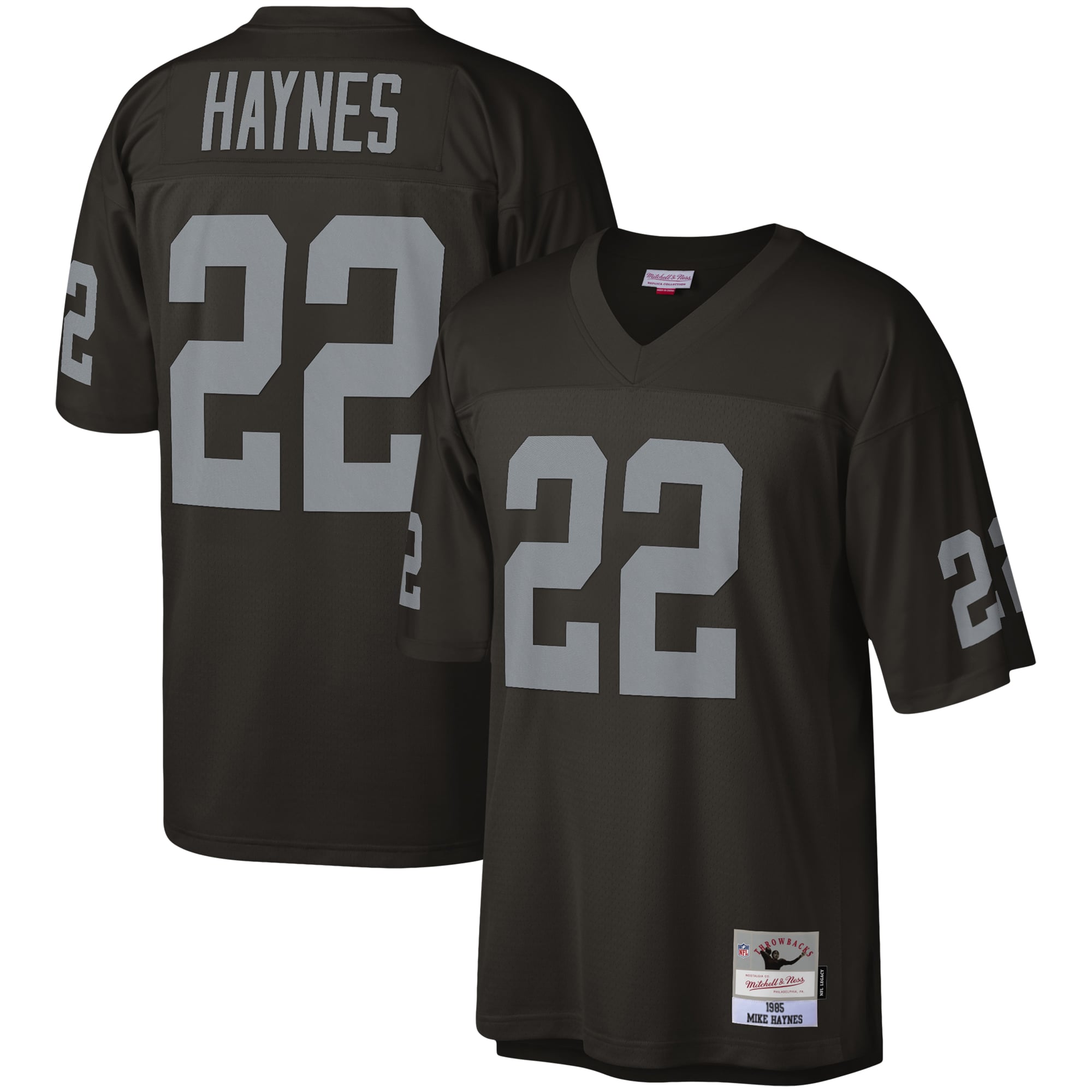Mike Haynes Las Vegas Raiders Legacy Jersey - Black - Image 2