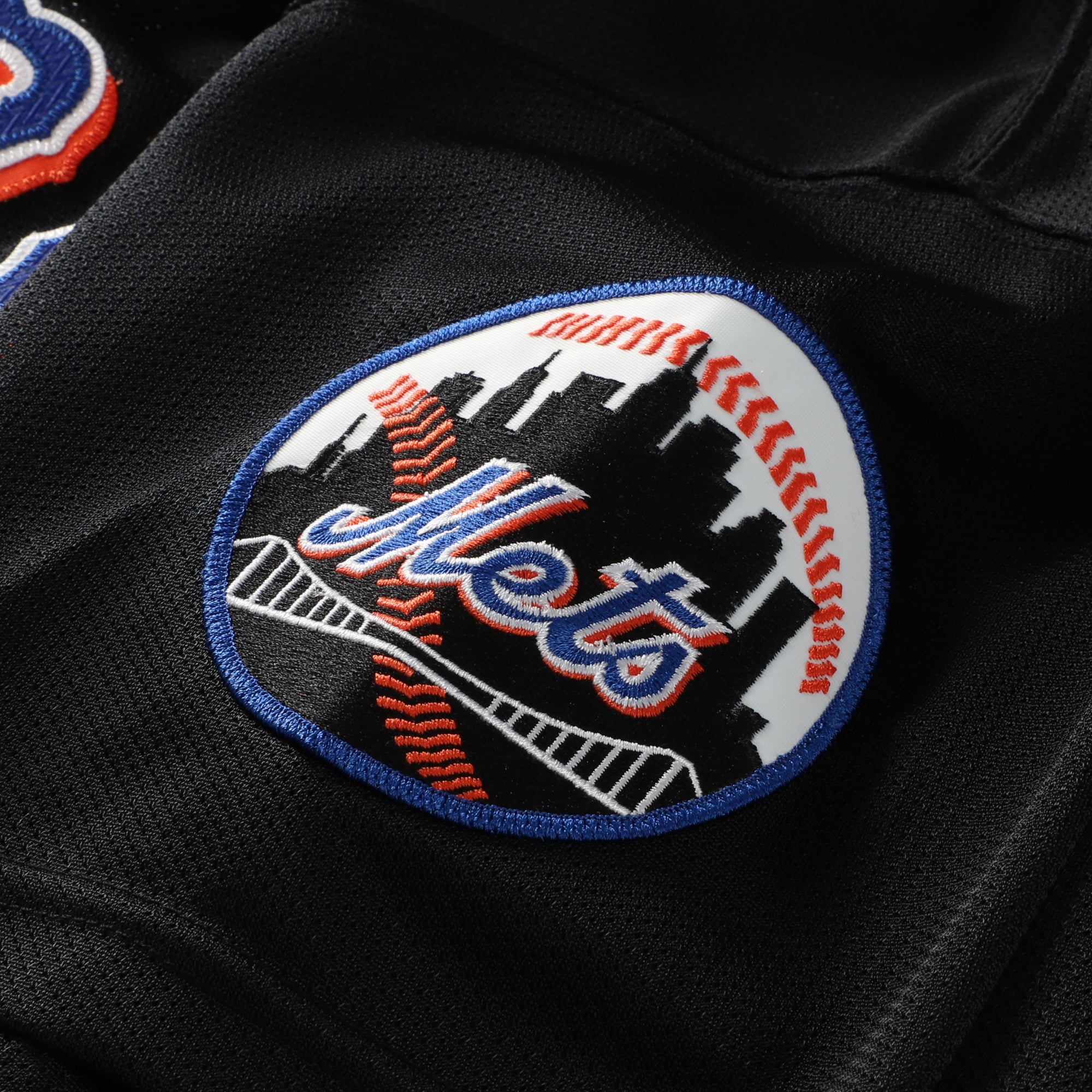 Mike Piazza New York Mets Cooperstown Collection 2000 Batting Practice Jersey - Black - Image 7