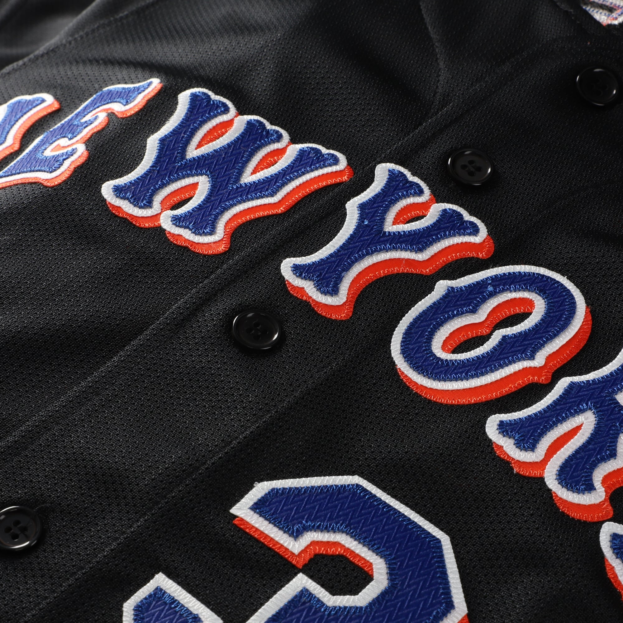 Mike Piazza New York Mets Cooperstown Collection 2000 Batting Practice Jersey - Black - Image 5