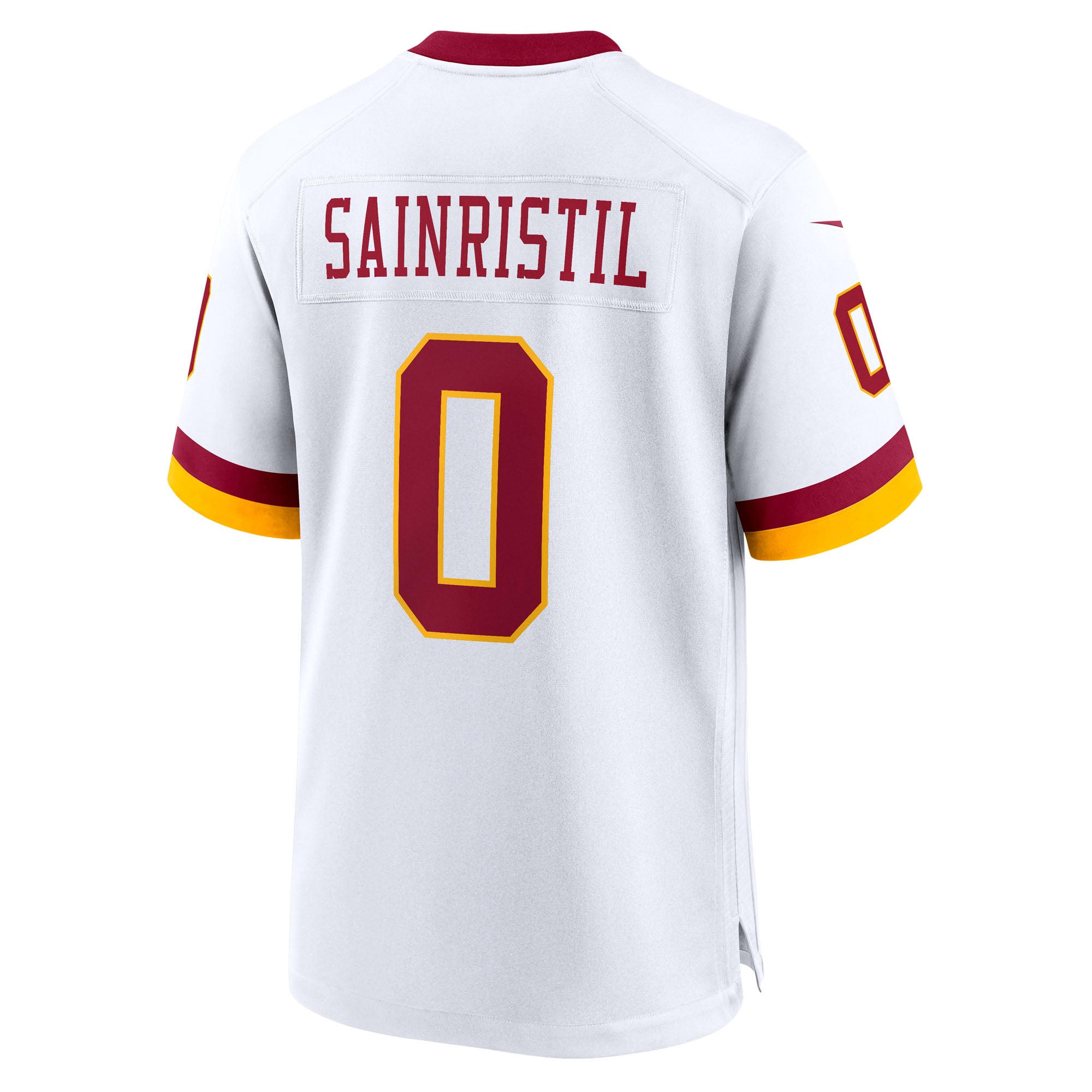 Mike Sainristil Washington Commanders Game Super Bowl Era Jersey - White - Image 4