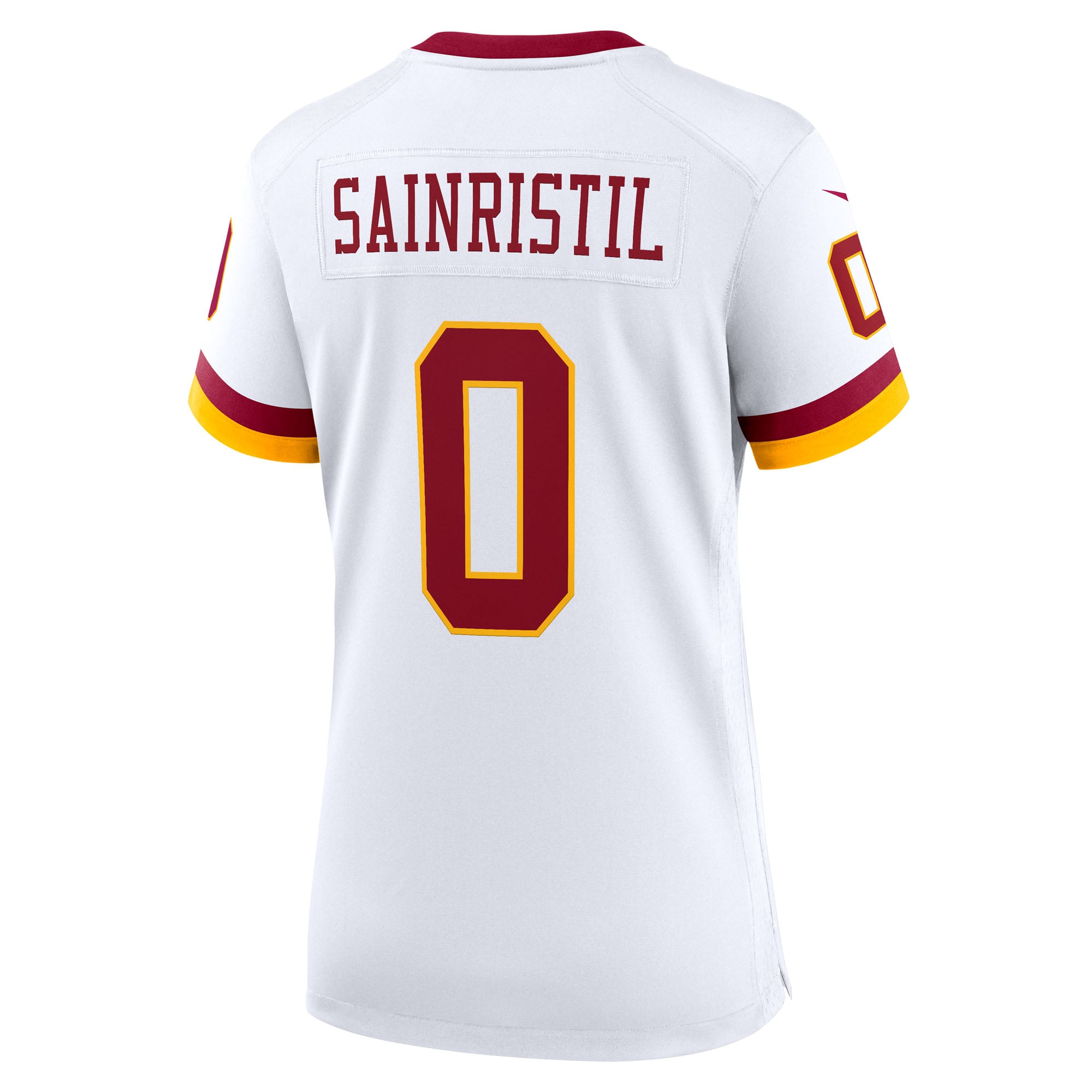 Mike Sainristil Washington Commanders Women's Game Super Bowl Era Jersey - White - Image 4