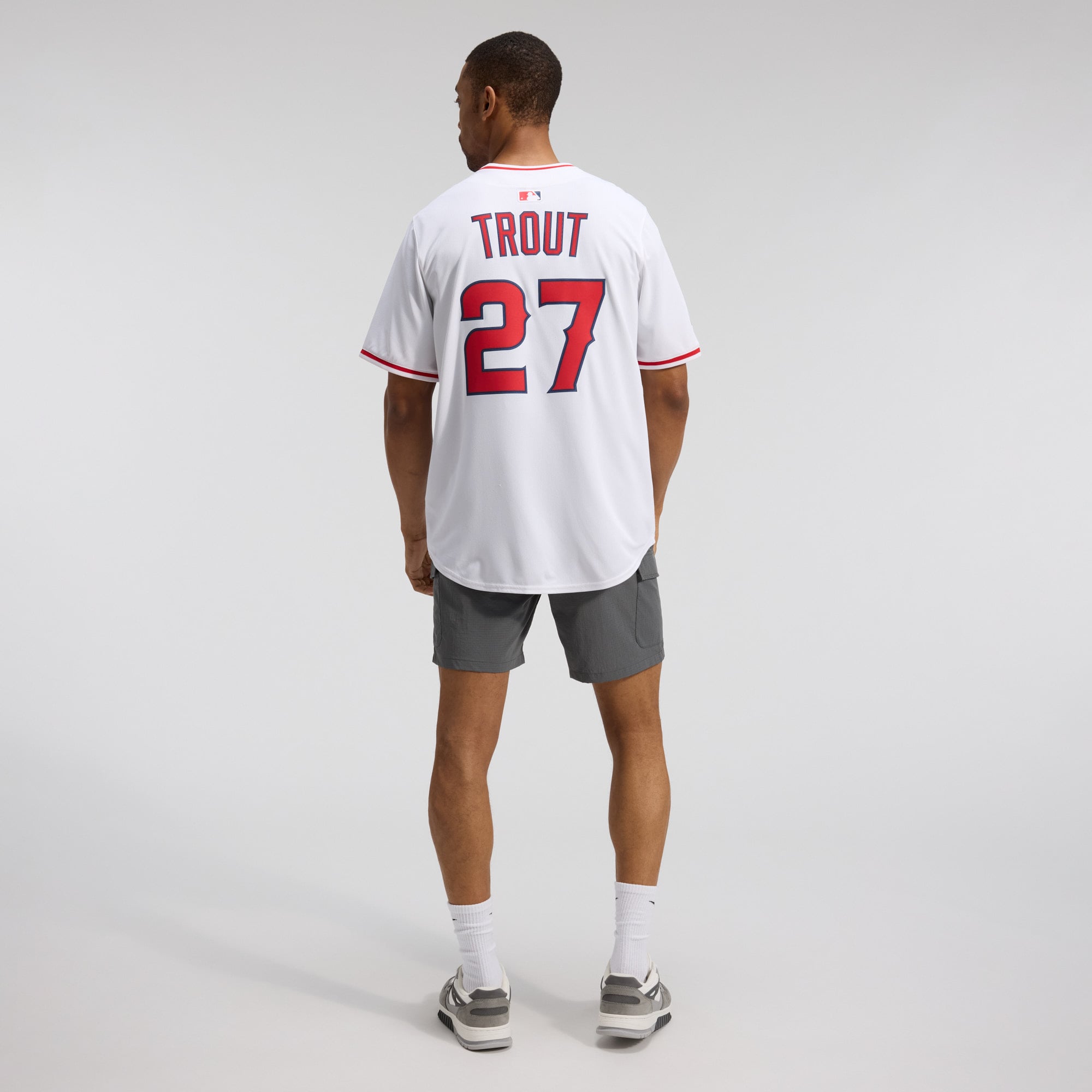 Mike Trout Los Angeles Angels Alternate Limited Player Jersey - White - Image 7