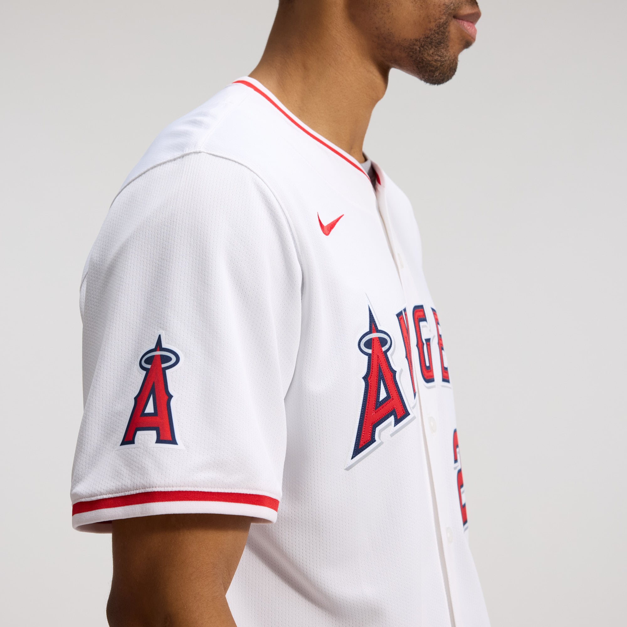Mike Trout Los Angeles Angels Alternate Limited Player Jersey - White - Image 10