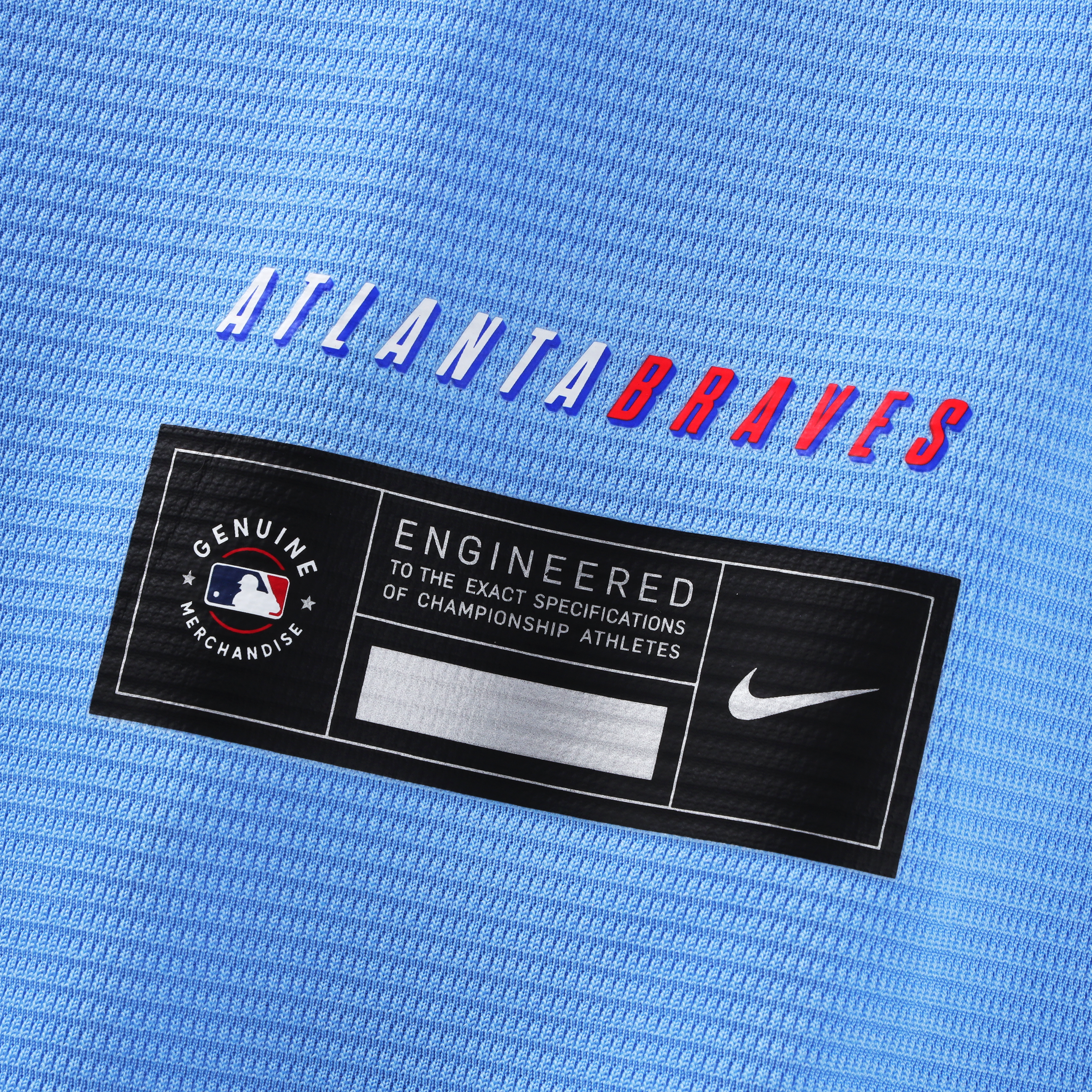 Mike Yastrzemski Atlanta Braves 2026 City Connect Stadium Jersey - Powder Blue - Image 7