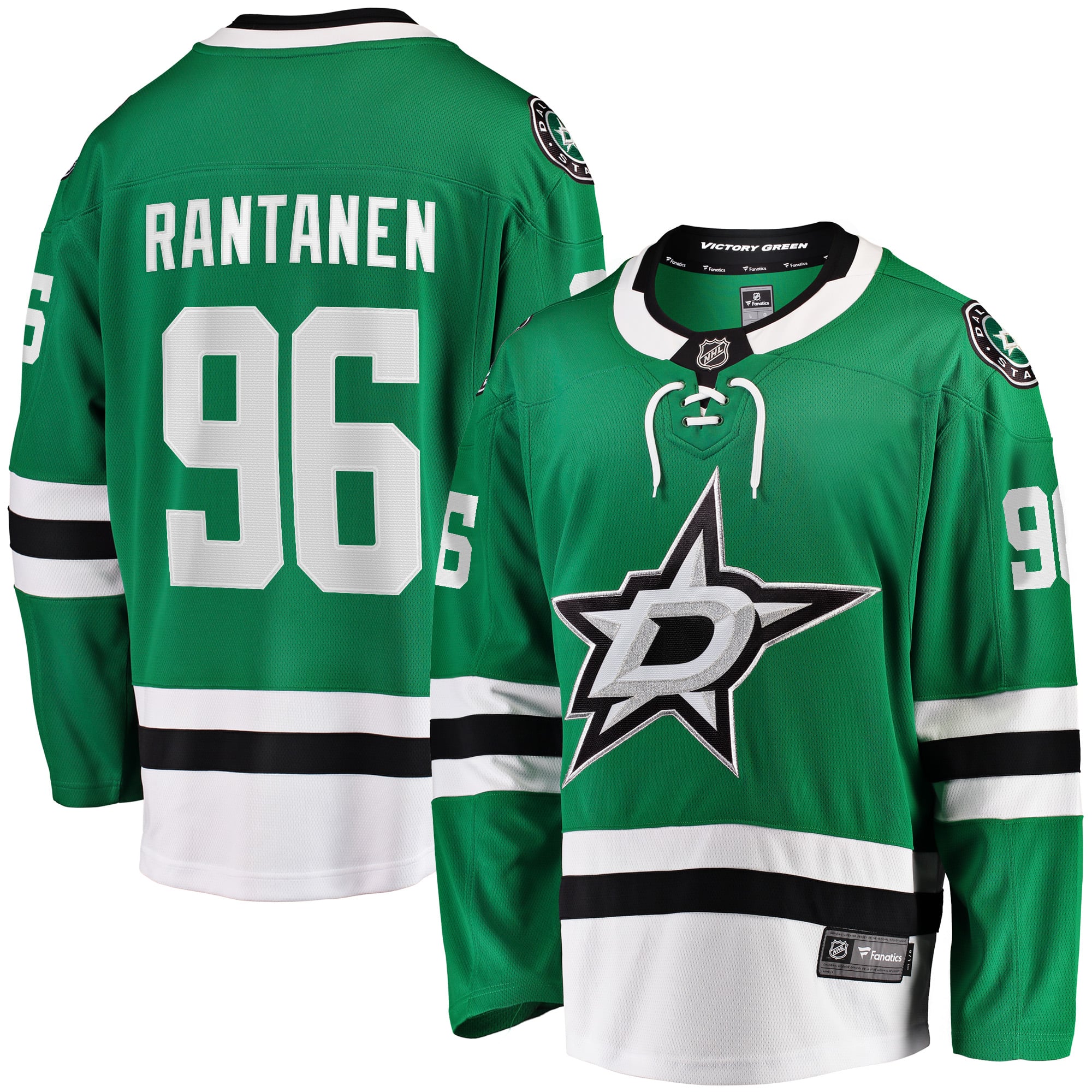 Mikko Rantanen Dallas Stars Home Breakaway Jersey - Kelly Green