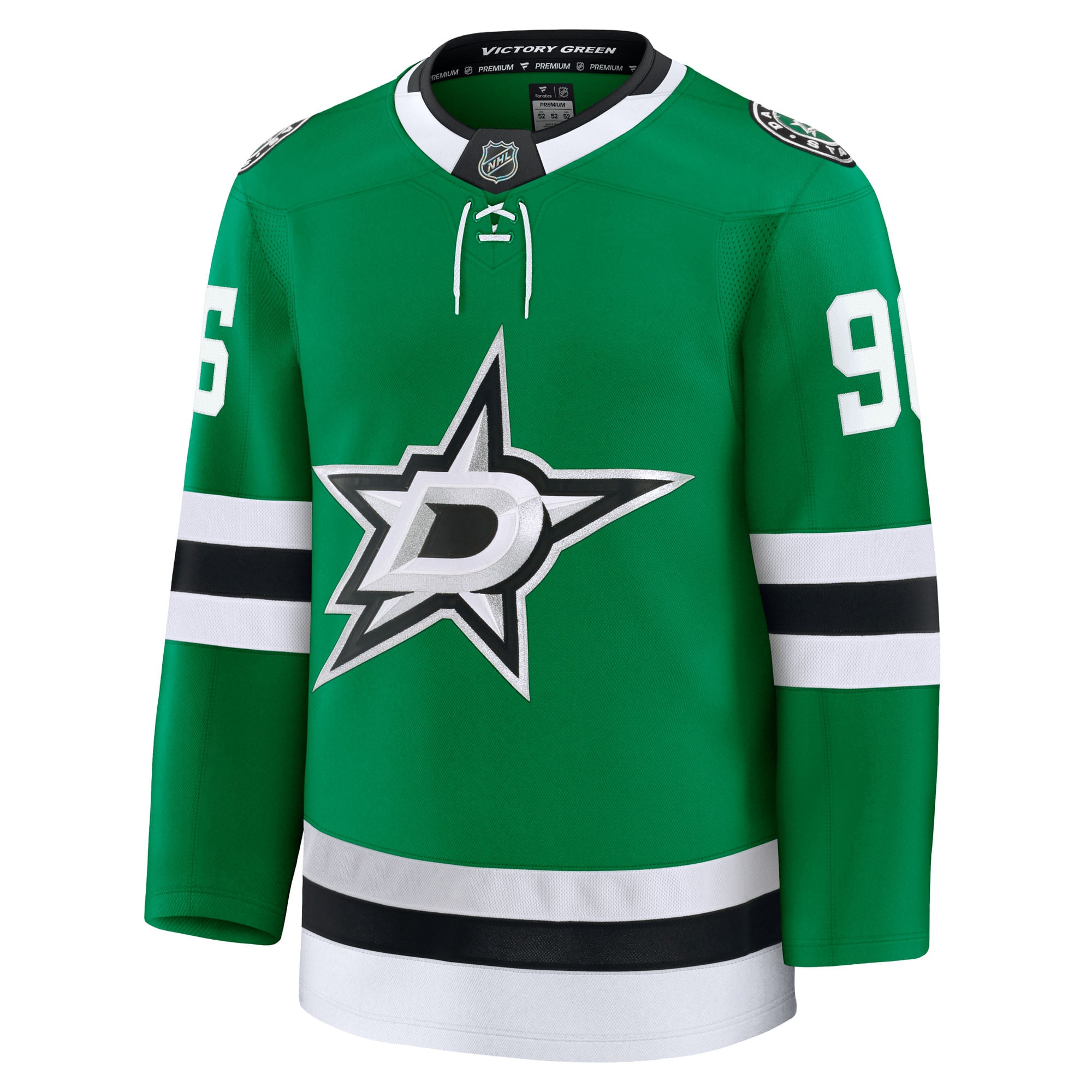 Mikko Rantanen Dallas Stars Home Premium Jersey - Kelly Green - Image 3