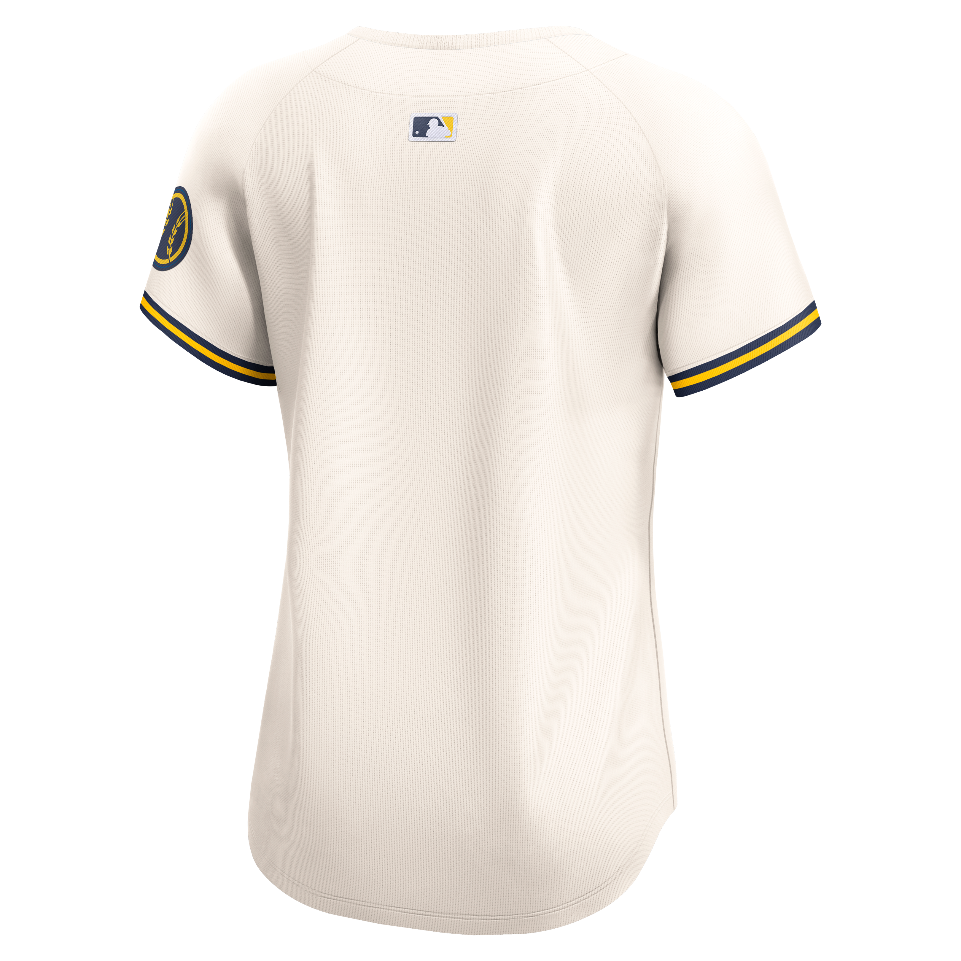 Milwaukee Brewers Women's Home Limited Jersey - Cream - Image 7