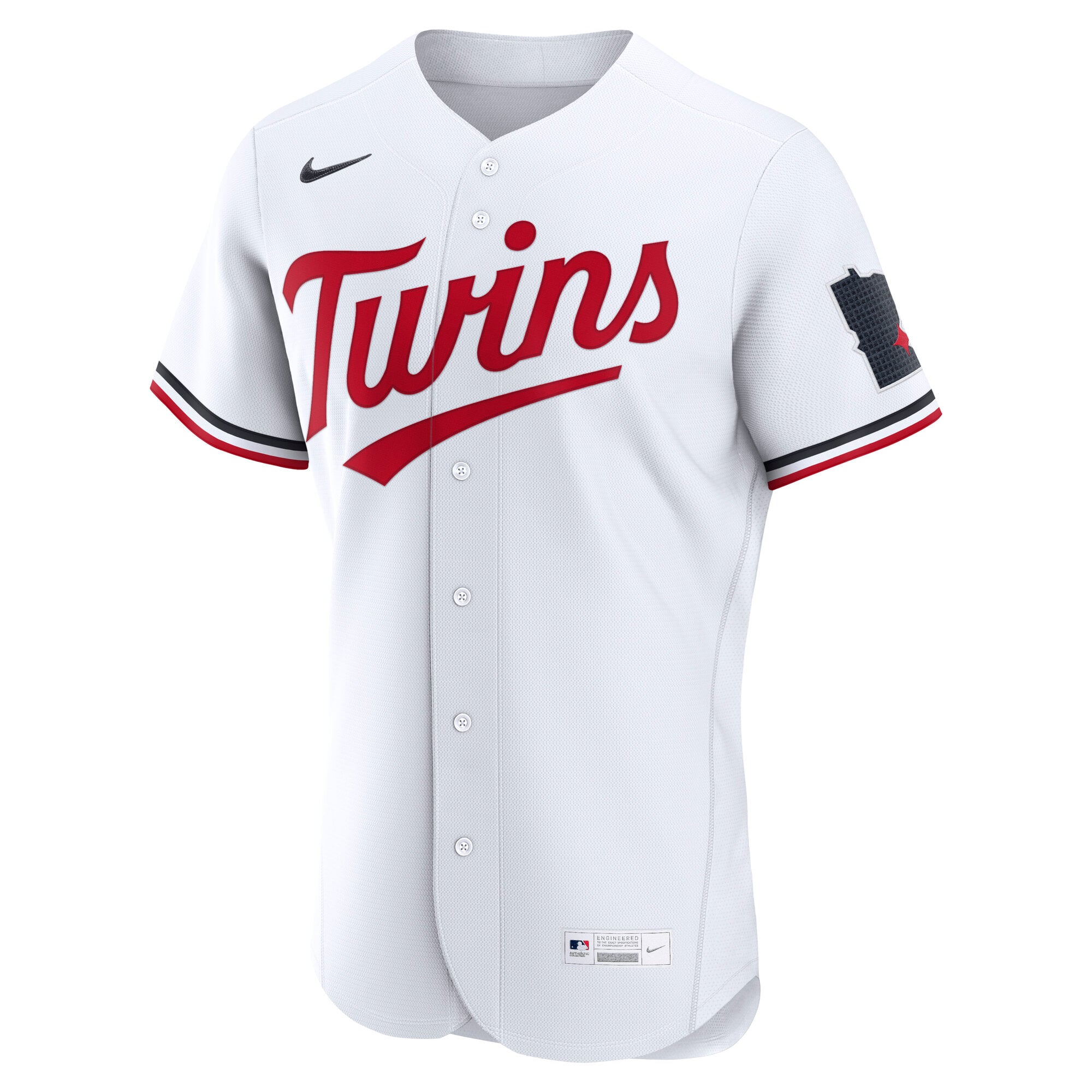 Minnesota Twins Home Jersey - White - Image 3