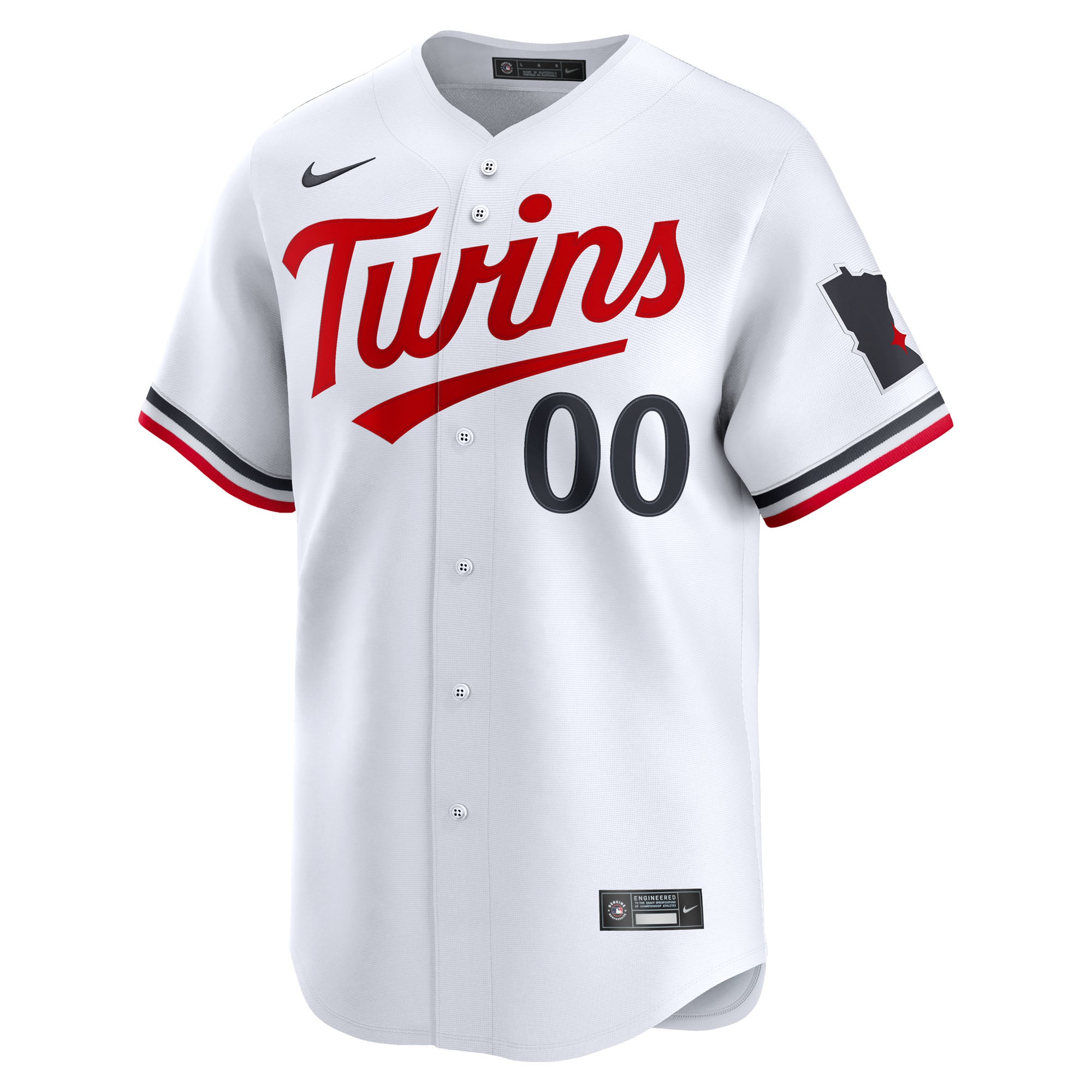 Minnesota Twins Home Limited Pick-A-Player Retired Roster Jersey - White - Image 3