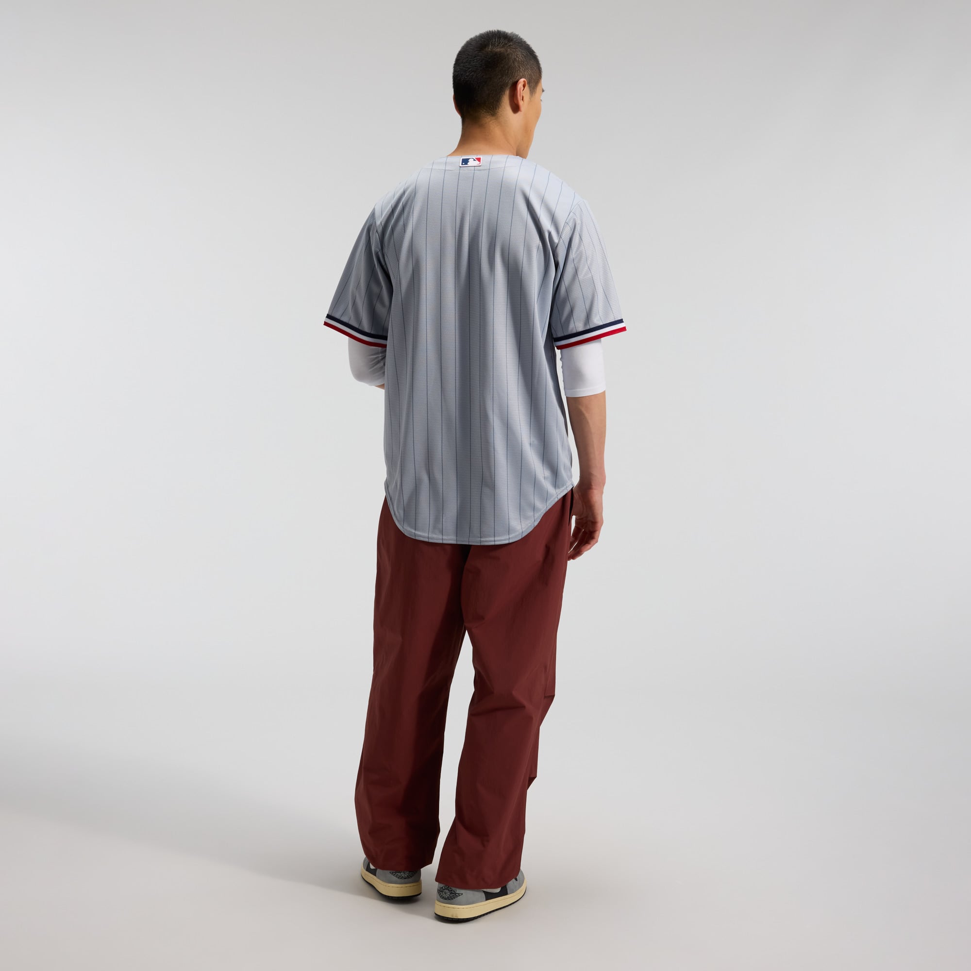 Minnesota Twins Road Team Jersey - Gray - Image 5