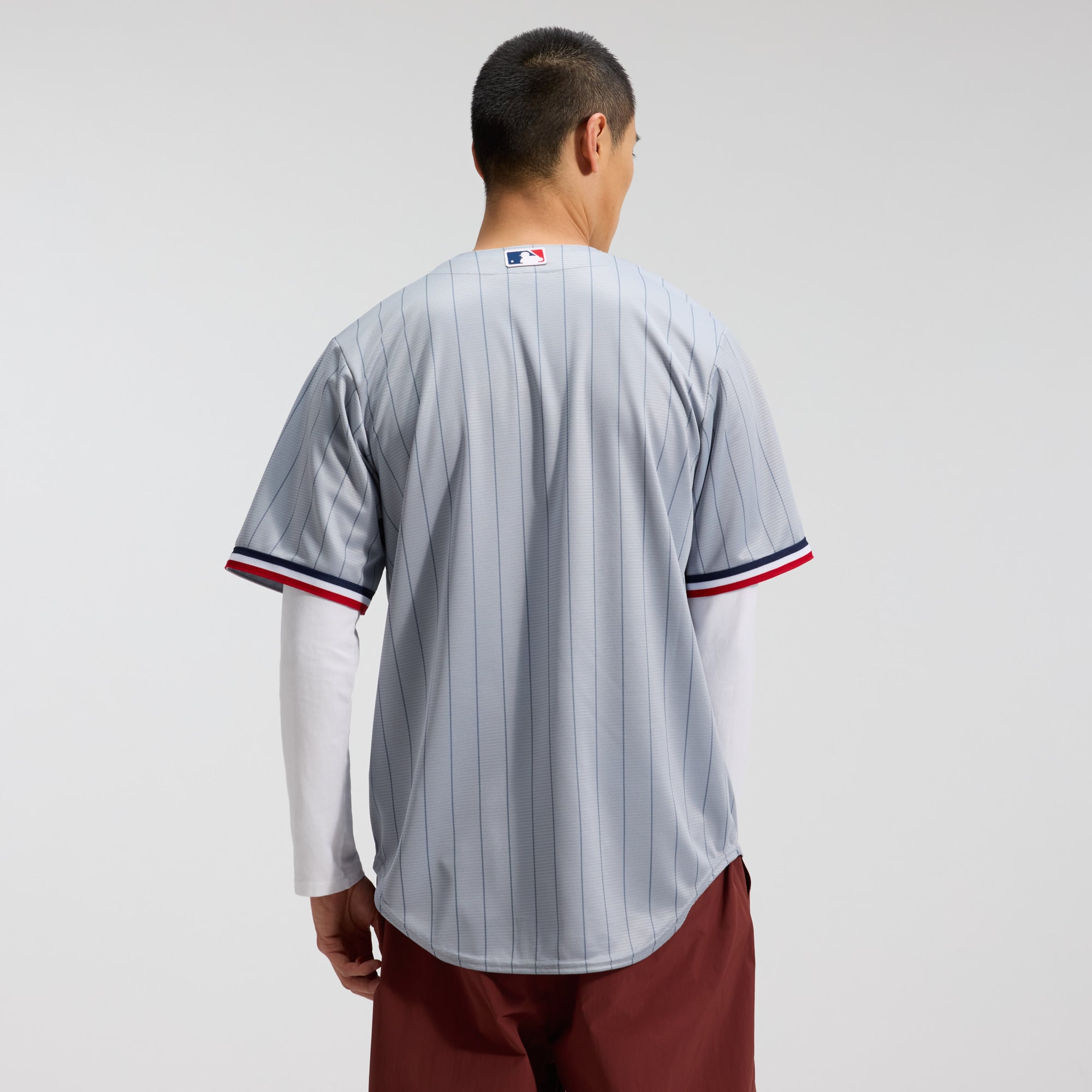Minnesota Twins Road Team Jersey - Gray - Image 3