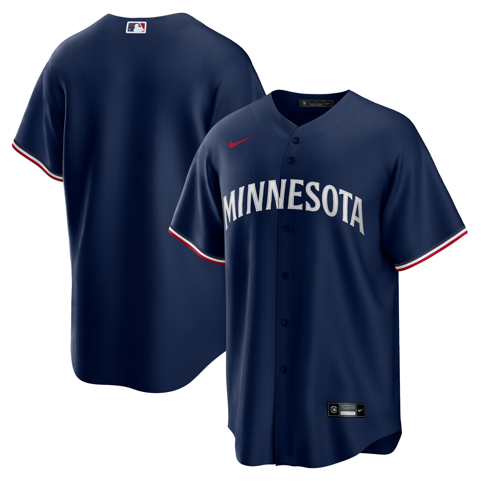 Minnesota Twins Road Team Jersey - Navy