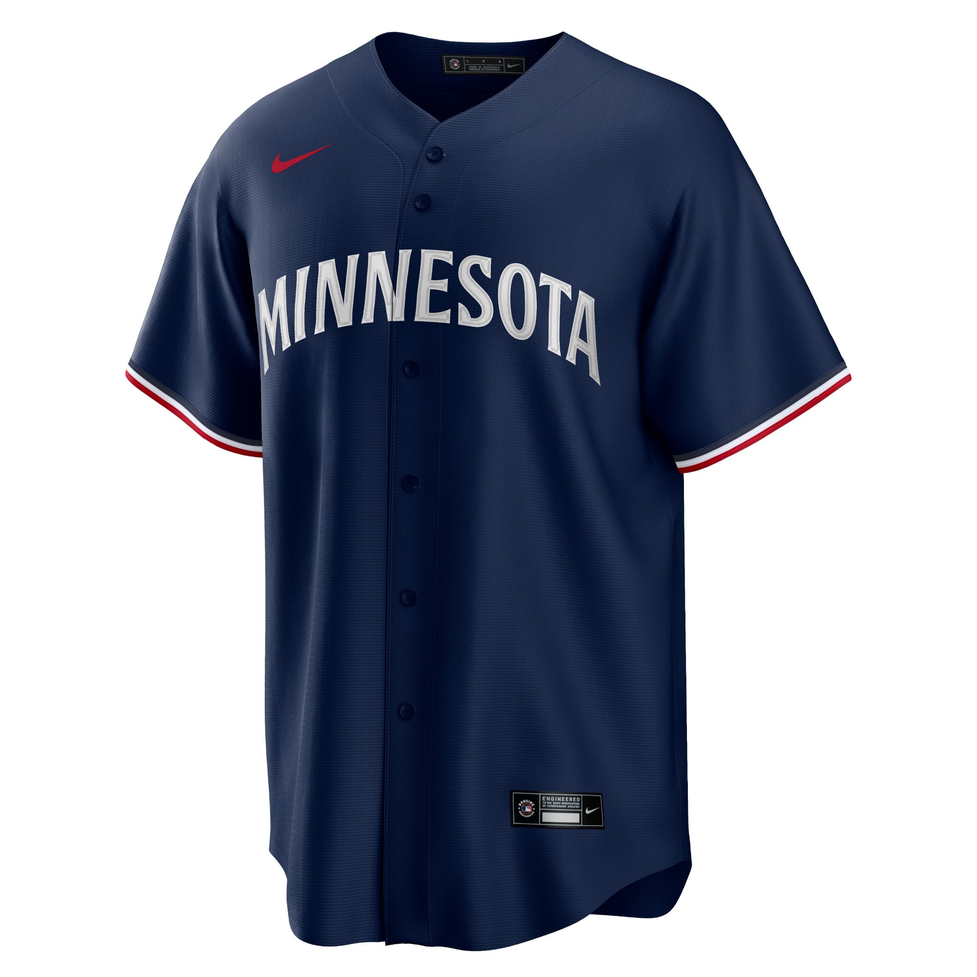 Minnesota Twins Road Team Jersey - Navy - Image 3
