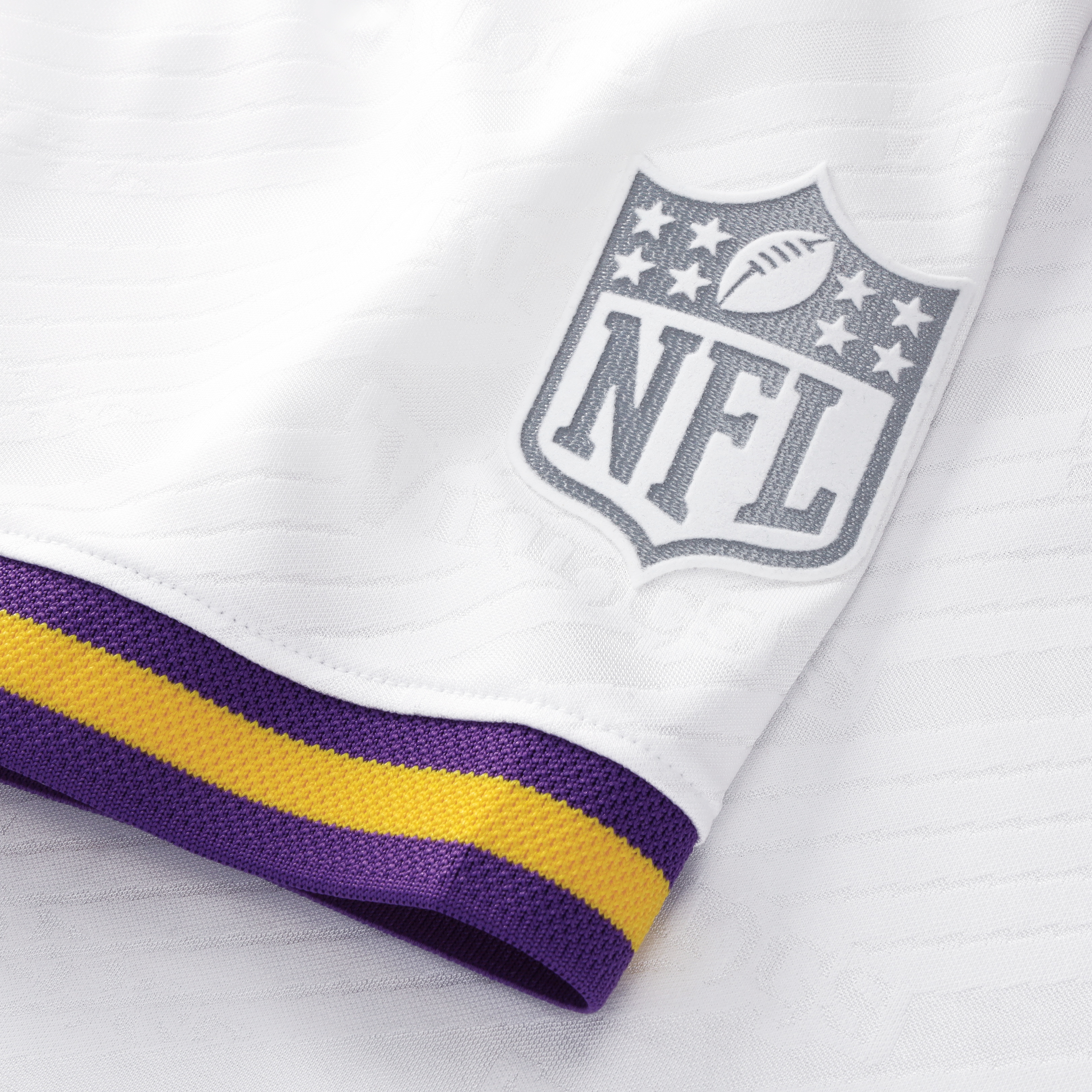 Minnesota Vikings Youth Football x Football V-Neck Fan Top - White - Image 7
