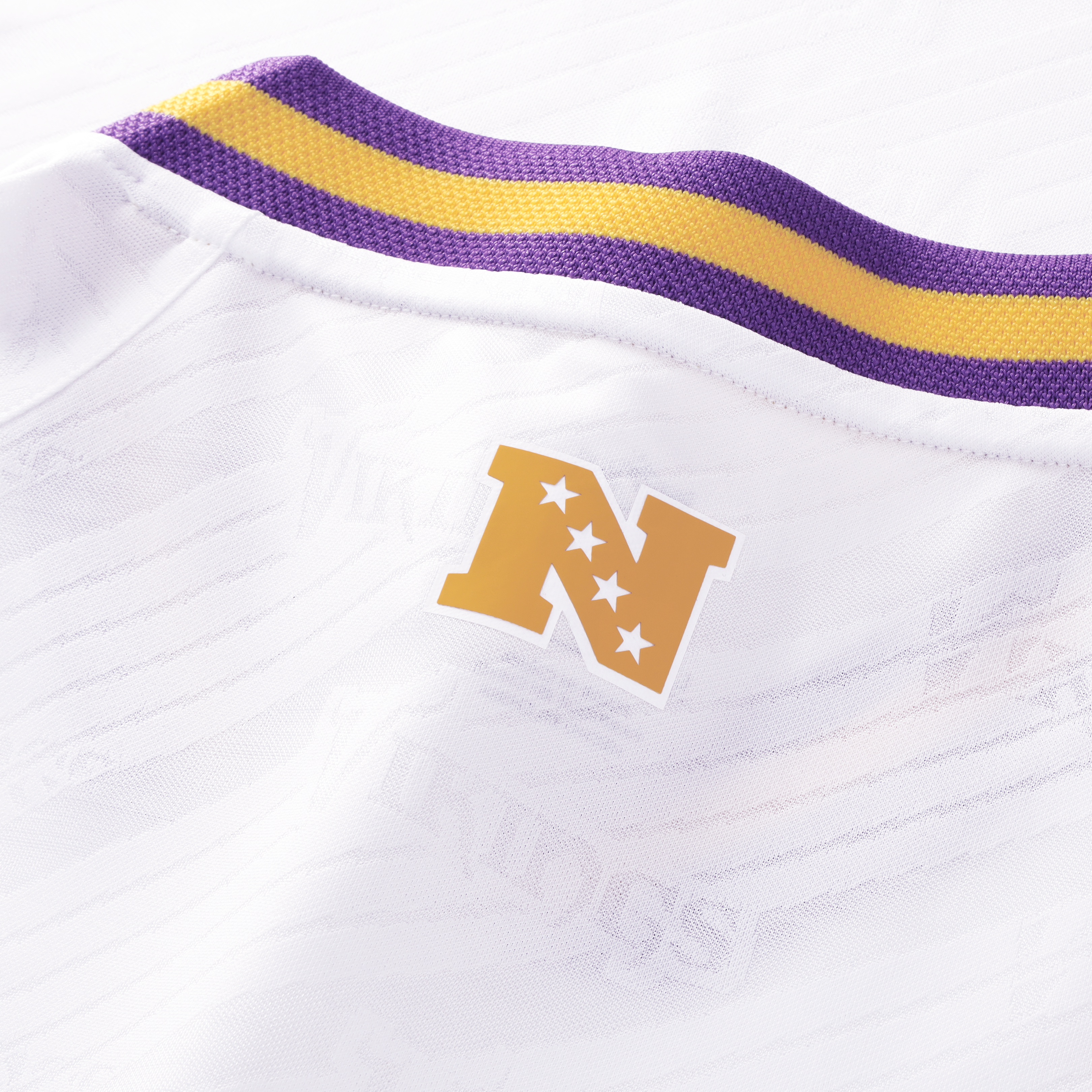 Minnesota Vikings Youth Football x Football V-Neck Fan Top - White - Image 10