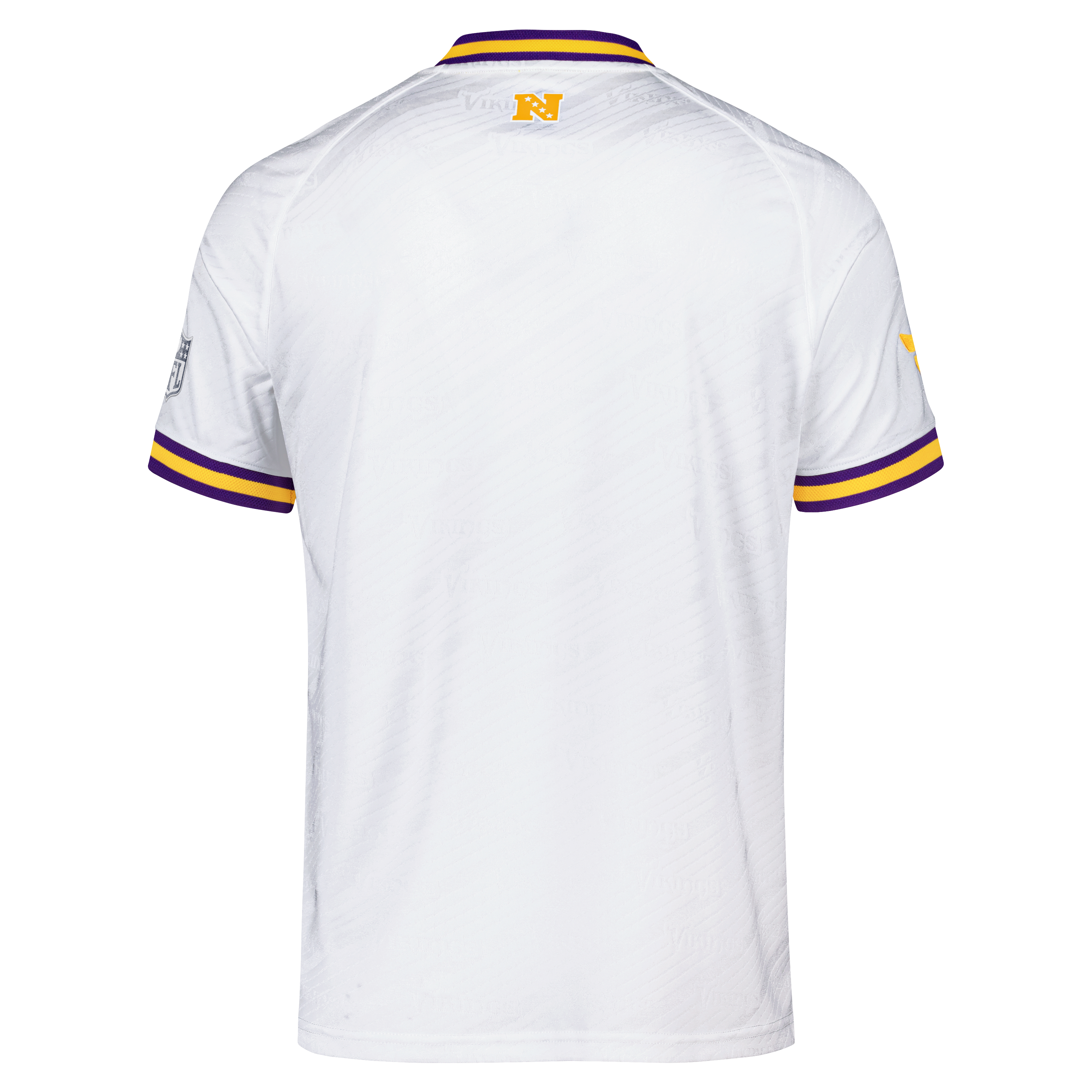 Minnesota Vikings Youth Football x Football V-Neck Fan Top - White - Image 12