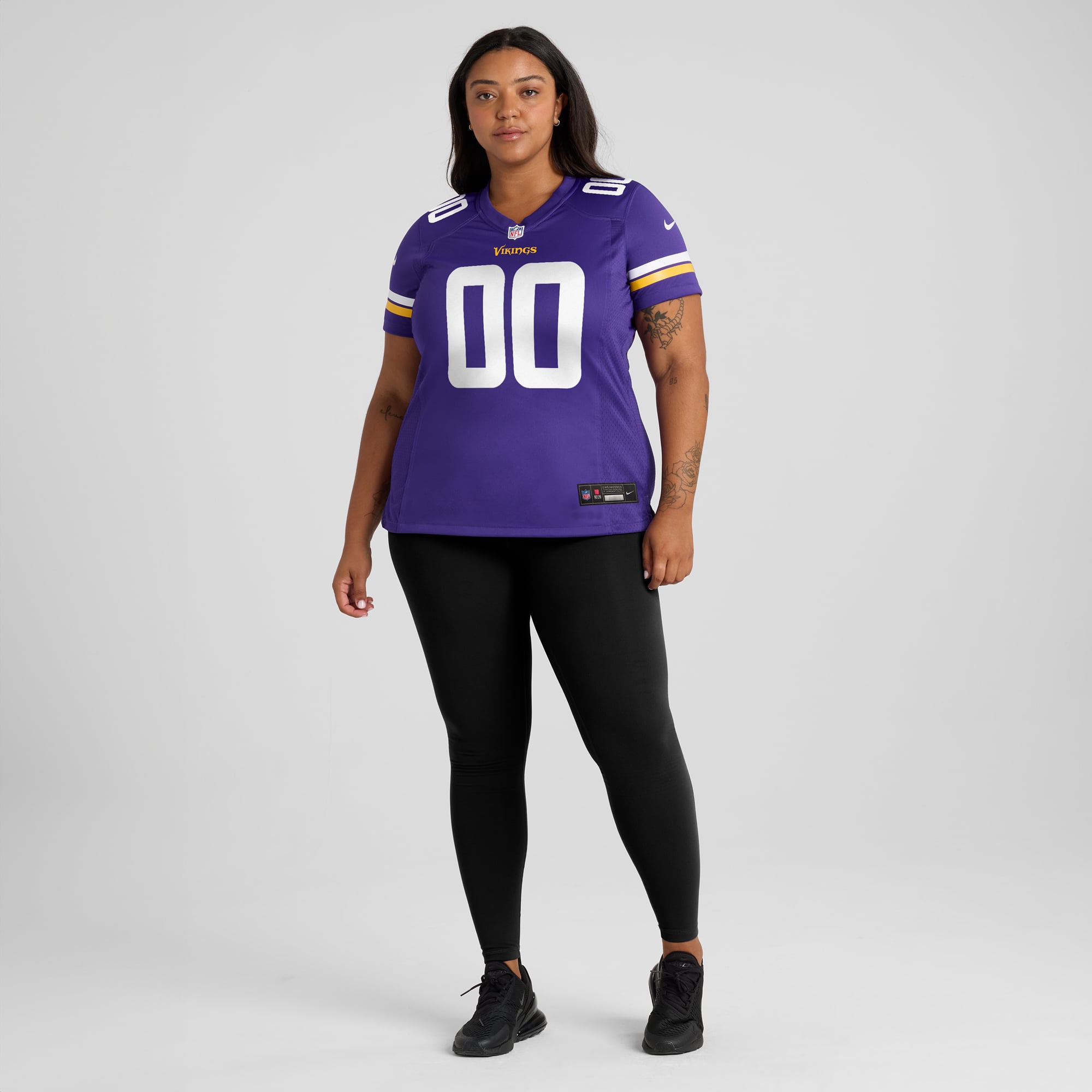 Minnesota Vikings Women's Alternate Custom Game Jersey - Purple - Image 7