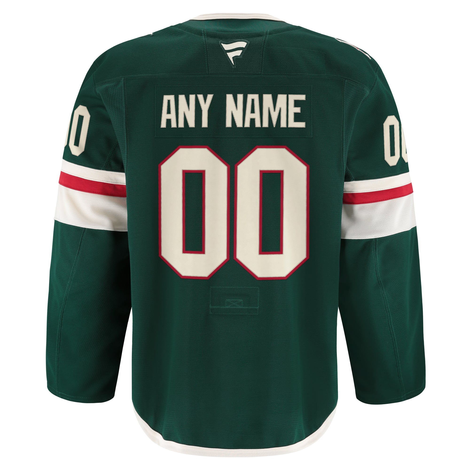 Minnesota Wild Home Pro Custom Jersey - Green - Image 4