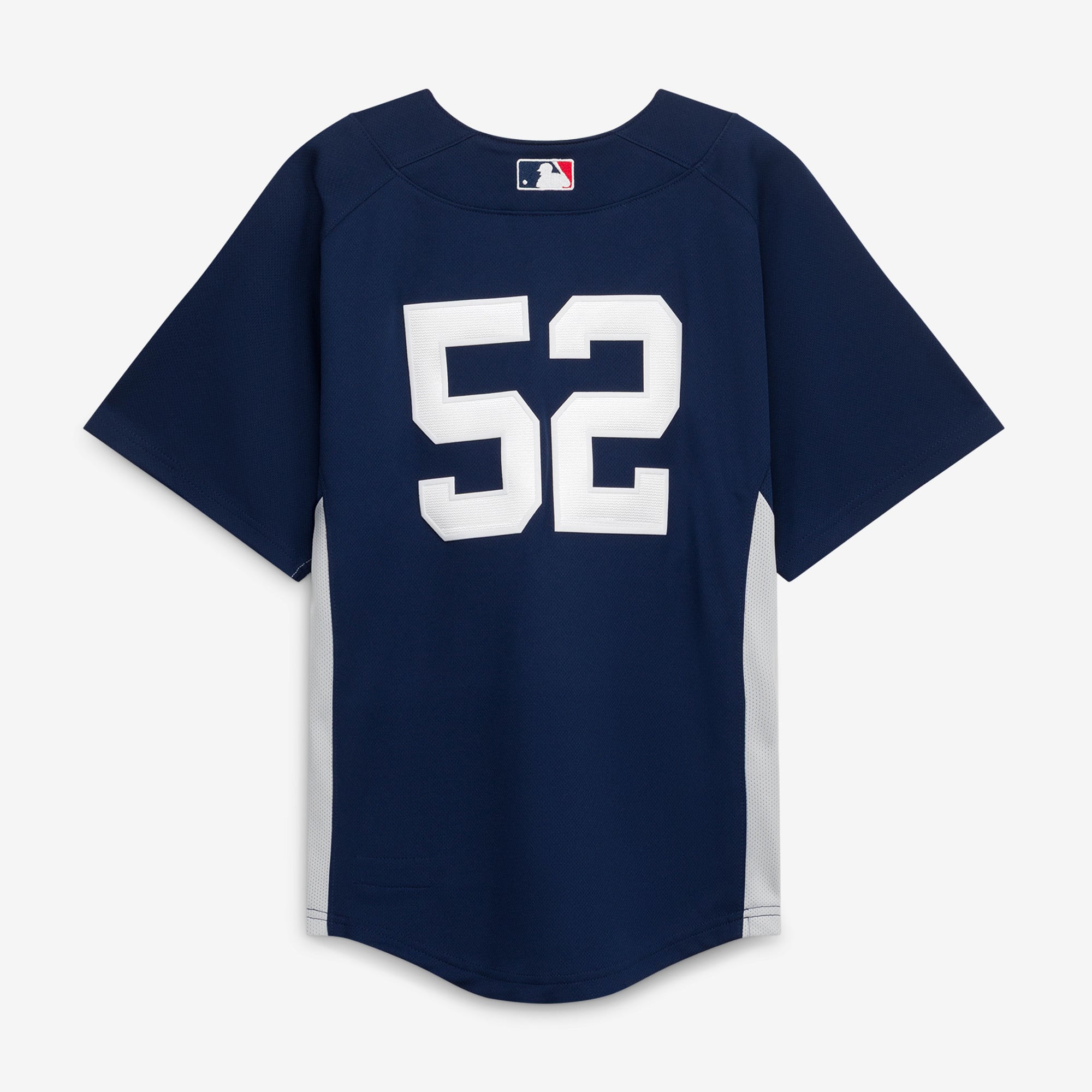 CC Sabathia New York Yankees Youth Navy Mesh Batting Practice Jersey - Image 4