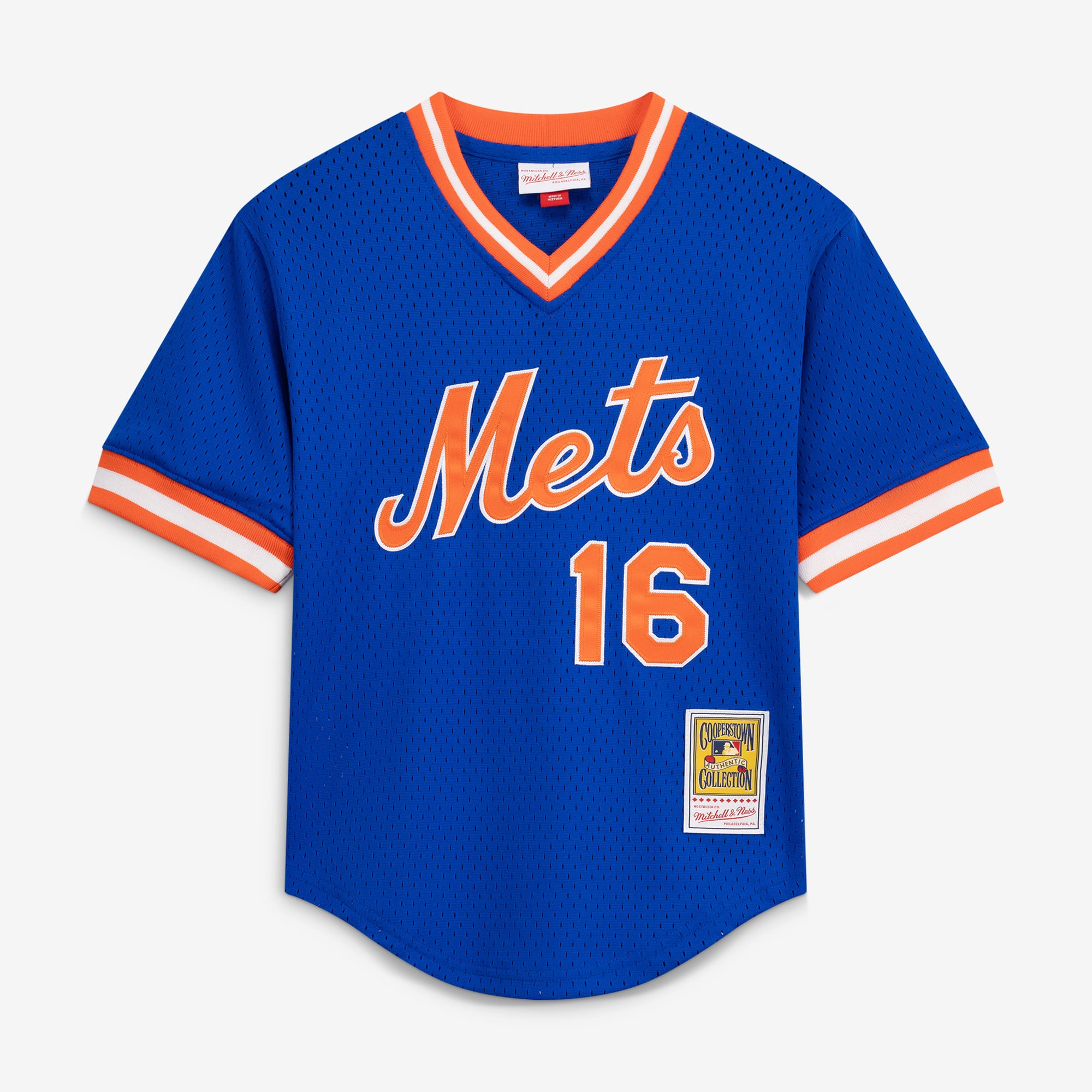 Dwight Gooden New York Mets Youth Royal Mesh Batting Practice Jersey - Image 3