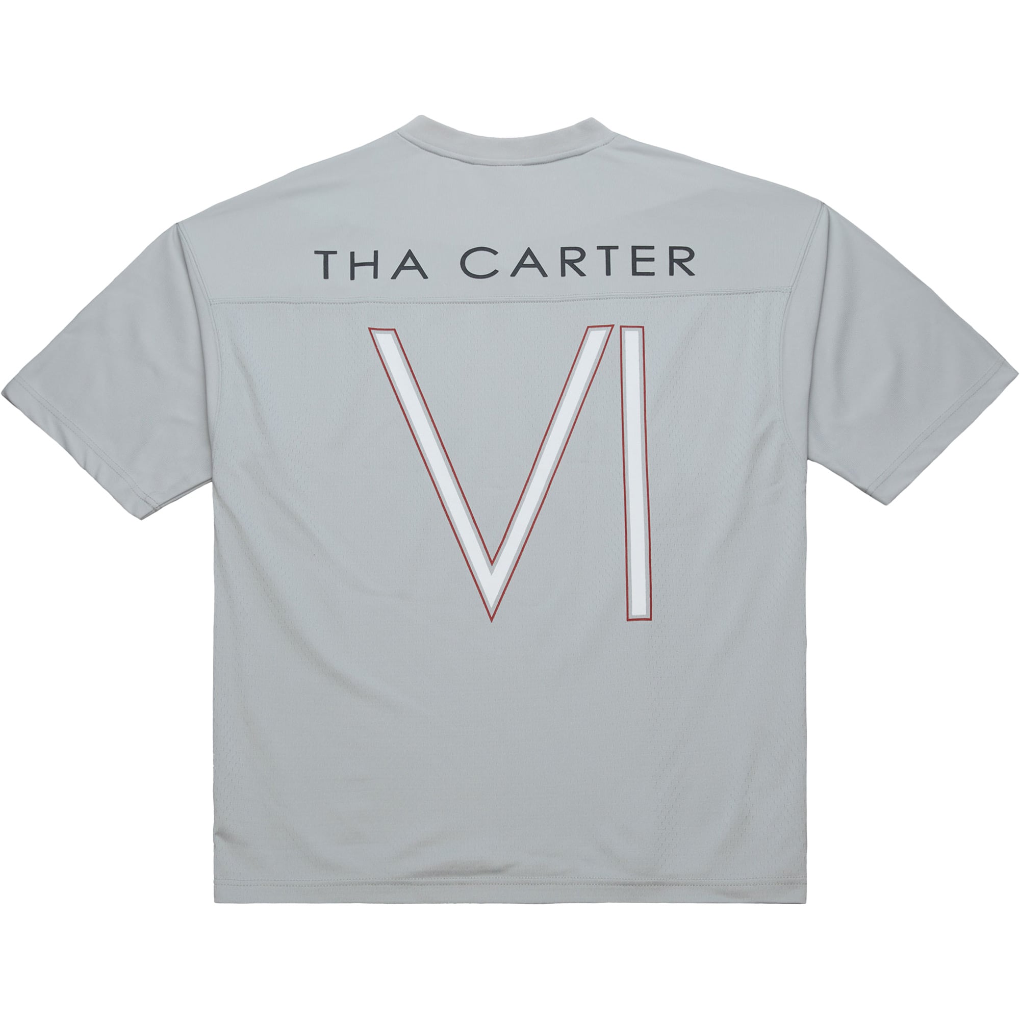 x x Lil Wayne Super Bowl XXXI Tha Carter VI Fashion Jersey - Gray - Image 4