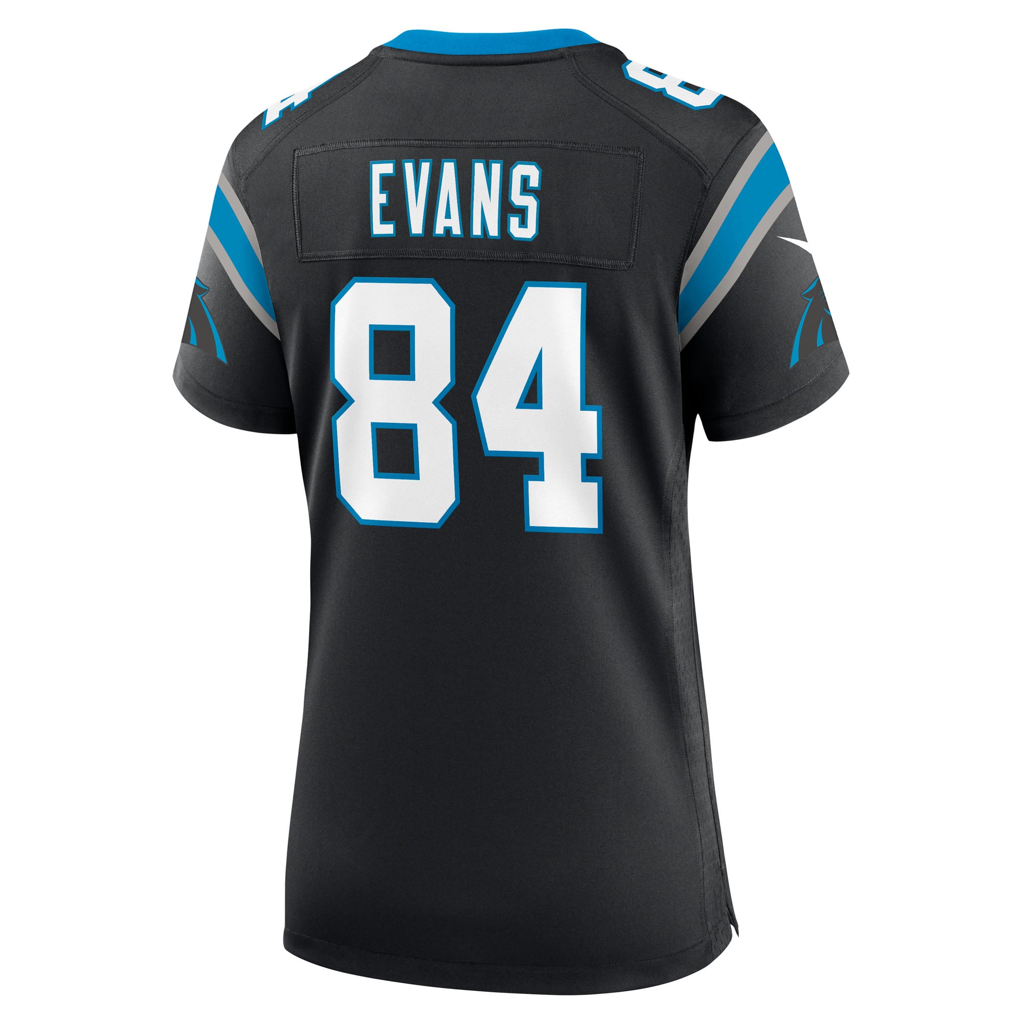 Mitchell Evans Carolina Panthers Women's Team Game Jersey - Black - Image 4