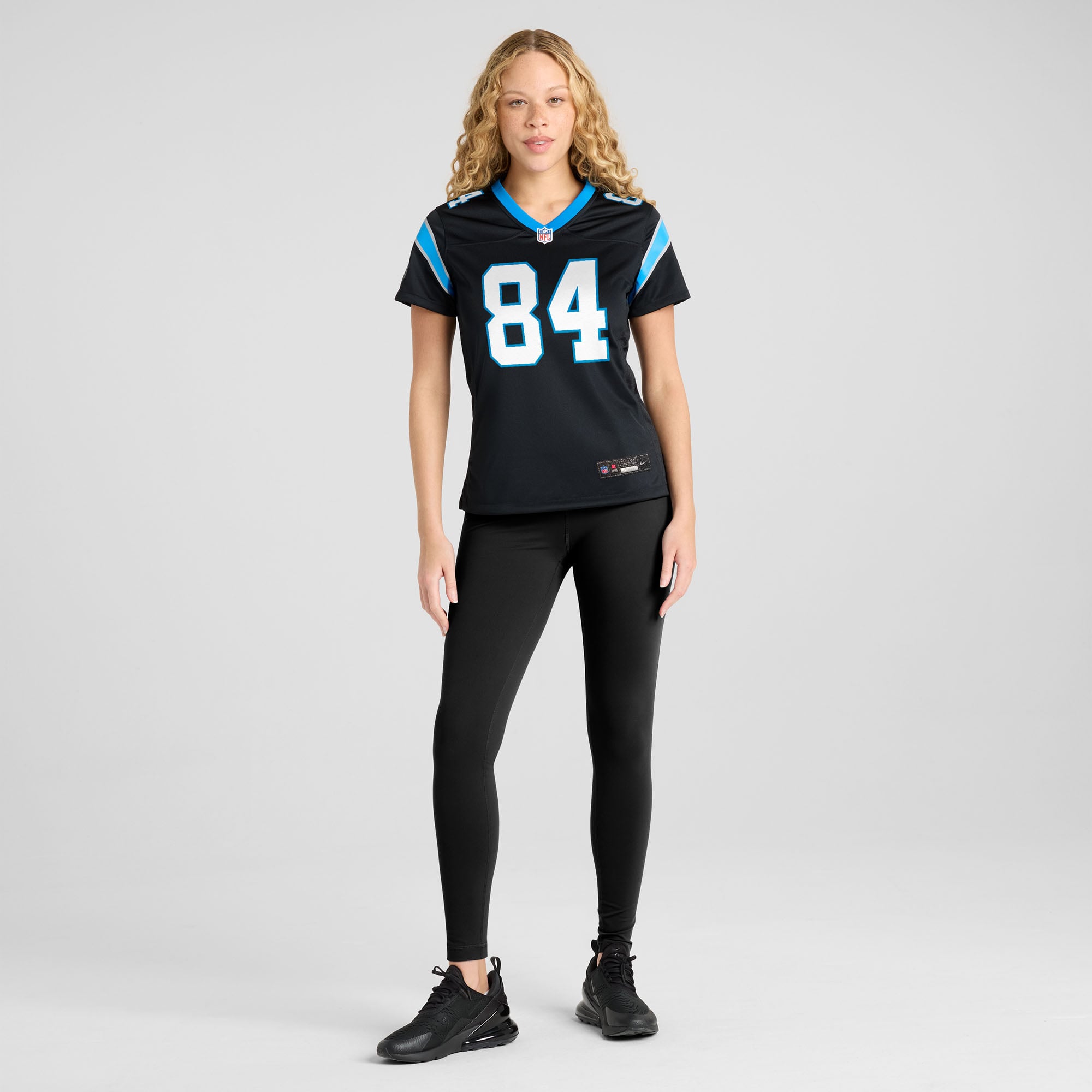 Mitchell Evans Carolina Panthers Women's Team Game Jersey - Black - Image 5