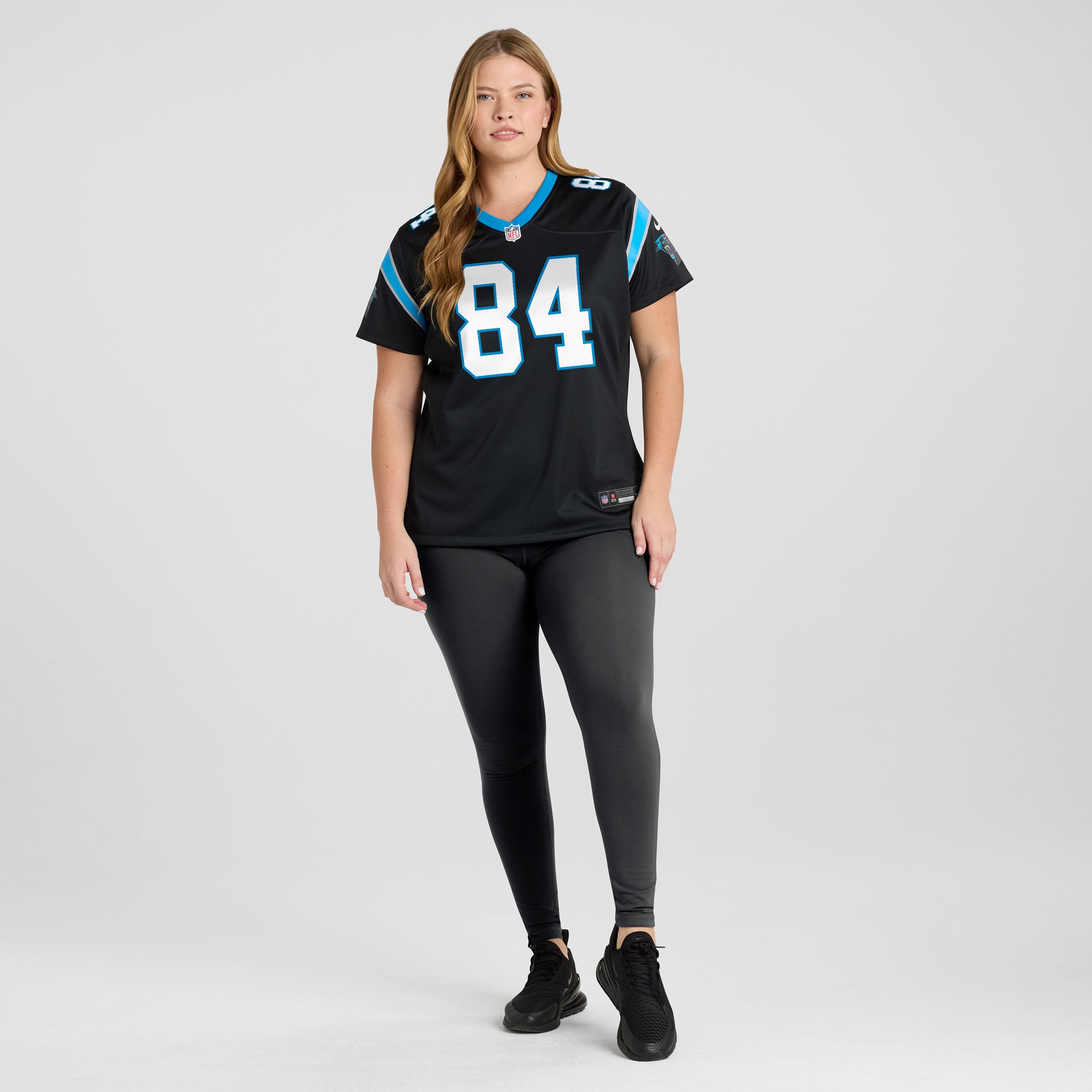 Mitchell Evans Carolina Panthers Women's Team Game Jersey - Black - Image 7