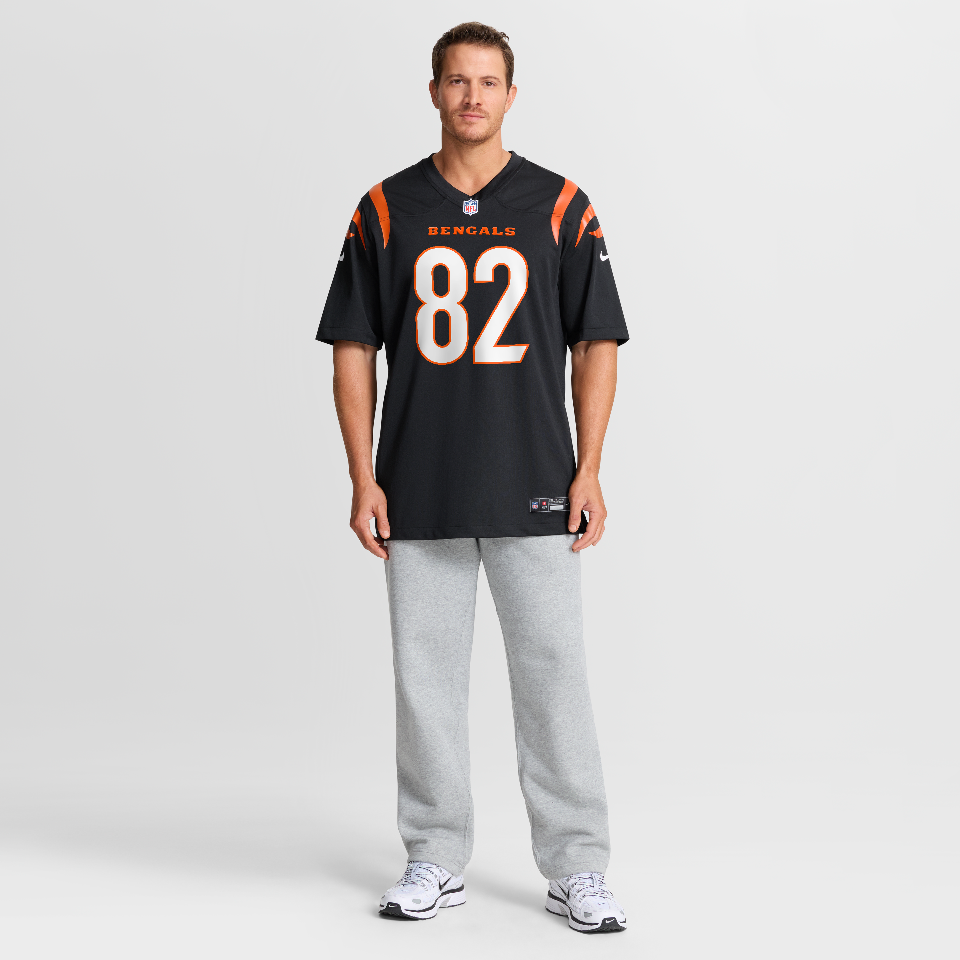 Mitchell Tinsley Cincinnati Bengals Team Game Jersey - Black - Image 8