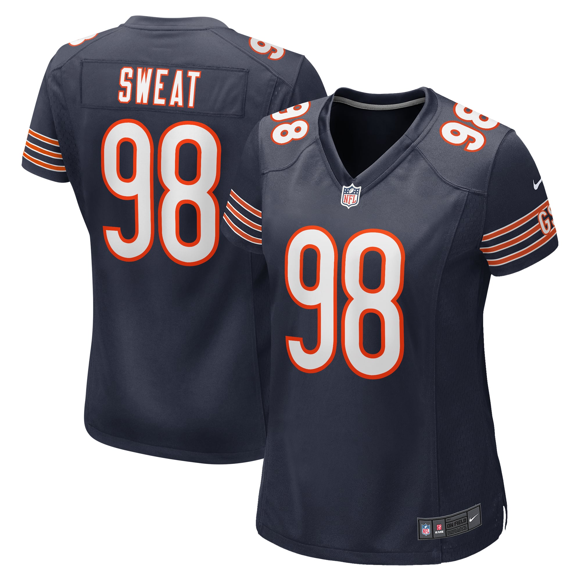 Montez Sweat Chicago Bears Women's Game Jersey - Navy - Image 2
