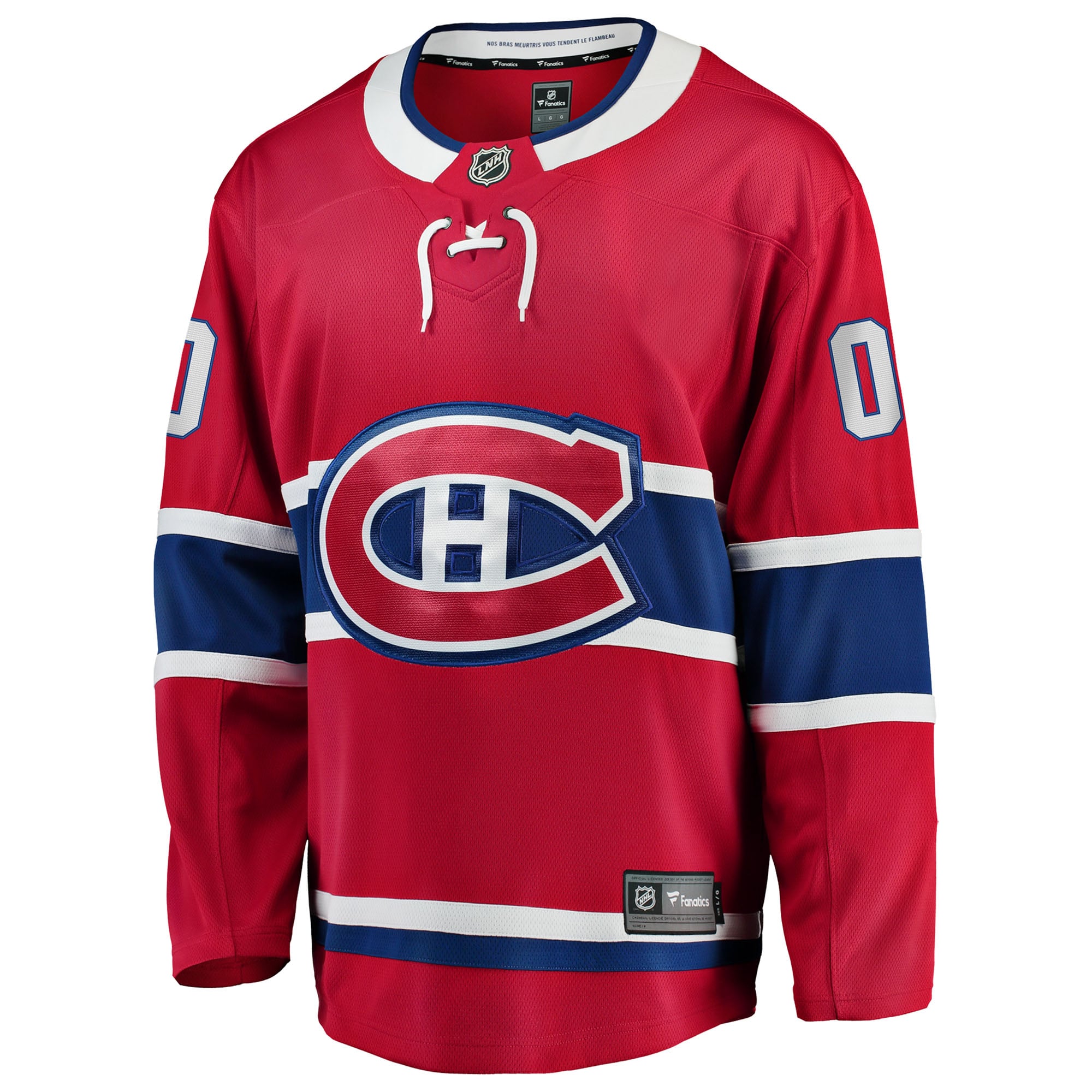 Montreal Canadiens Home Breakaway Custom Jersey - Red - Image 3