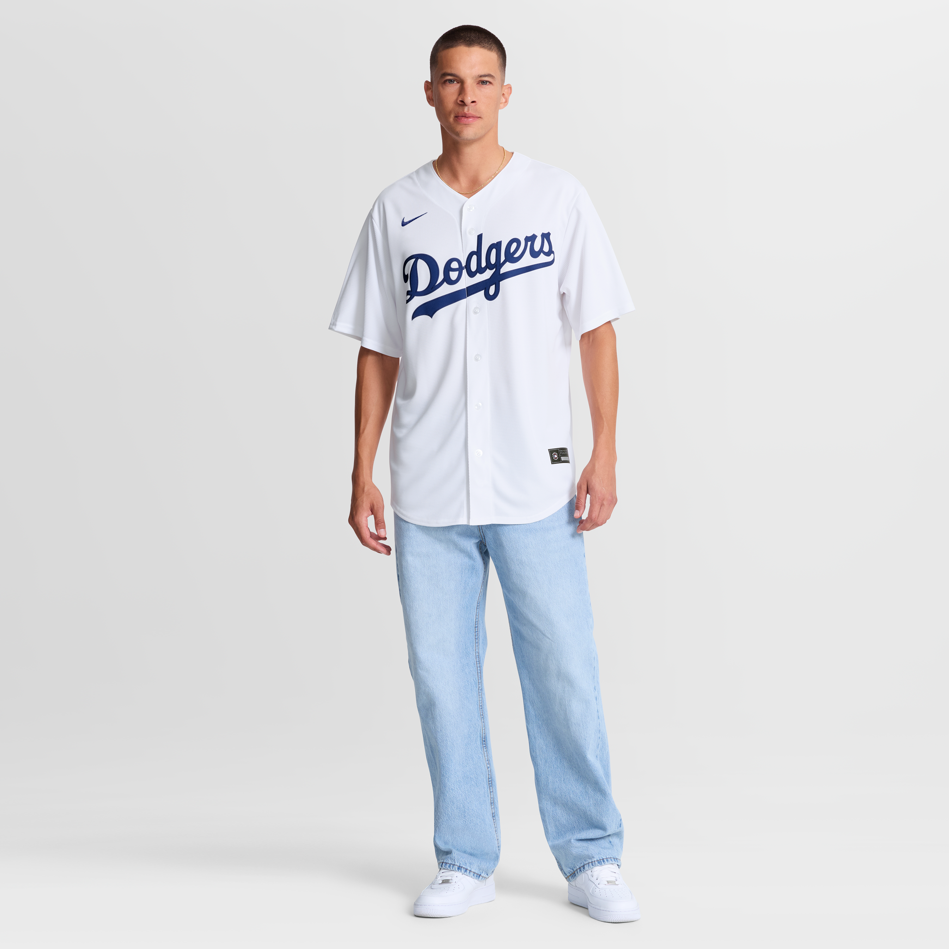 Mookie Betts Los Angeles Dodgers Alternate Jersey - Royal - White - Image 5
