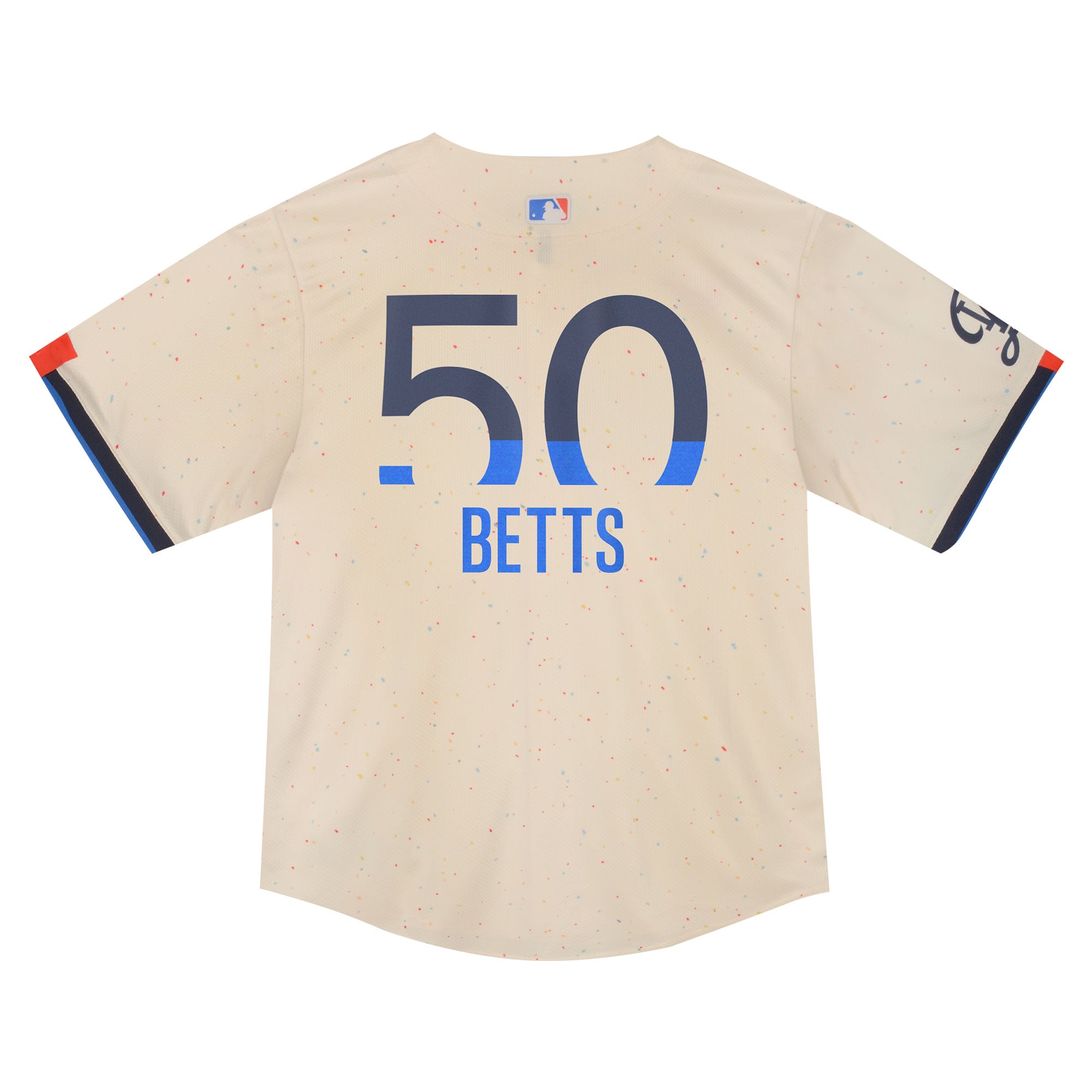 Mookie Betts Los Angeles Dodgers Toddler 2024 City Connect Limited Player Jersey - Cream - Image 4