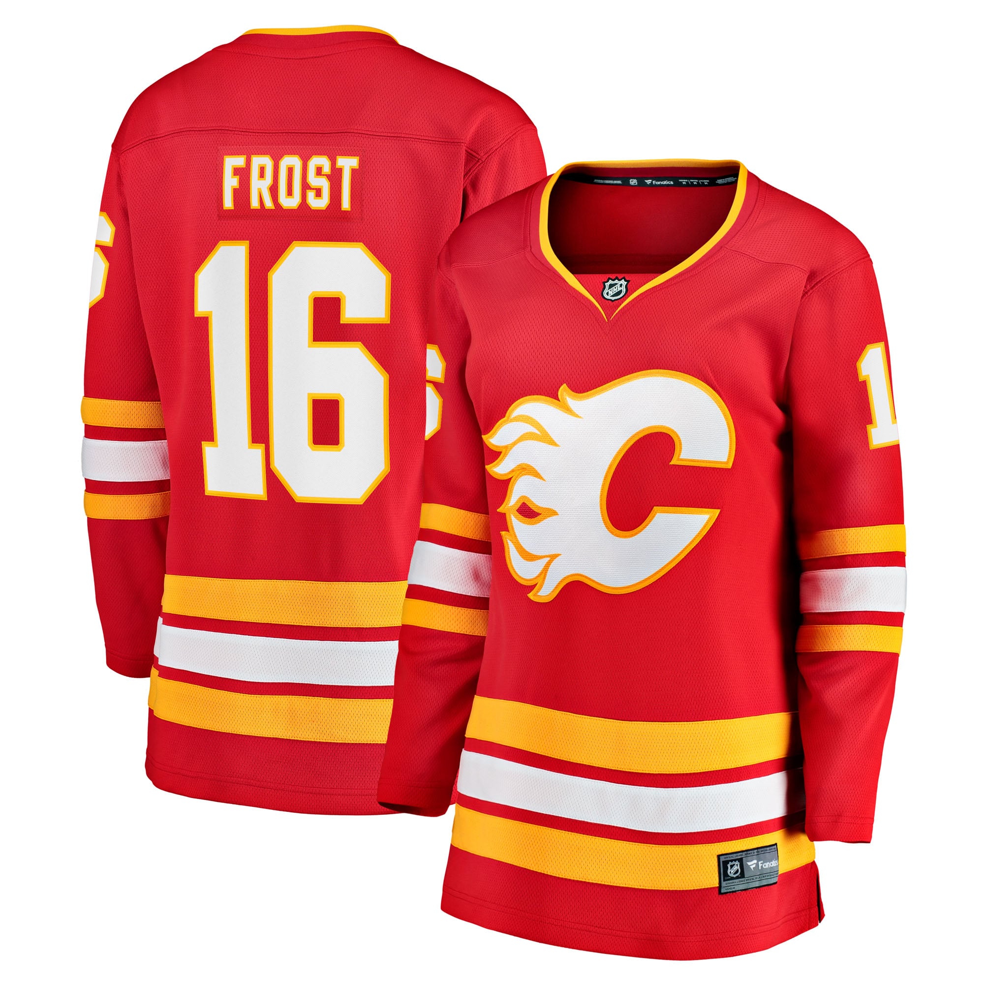 Morgan Frost Calgary Flames Women's Home Breakaway Jersey - Red - Image 2