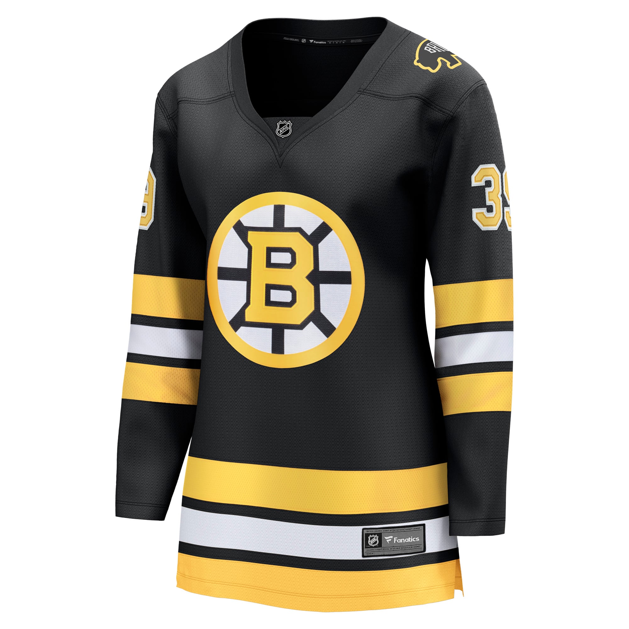 Morgan Geekie Boston Bruins Women's Home Breakaway Player Jersey - Black - Image 3