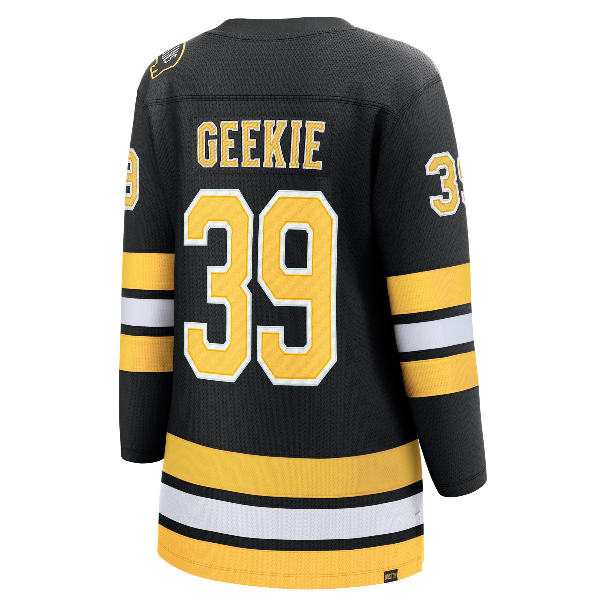 Morgan Geekie Boston Bruins Women's Home Breakaway Player Jersey - Black - Image 4