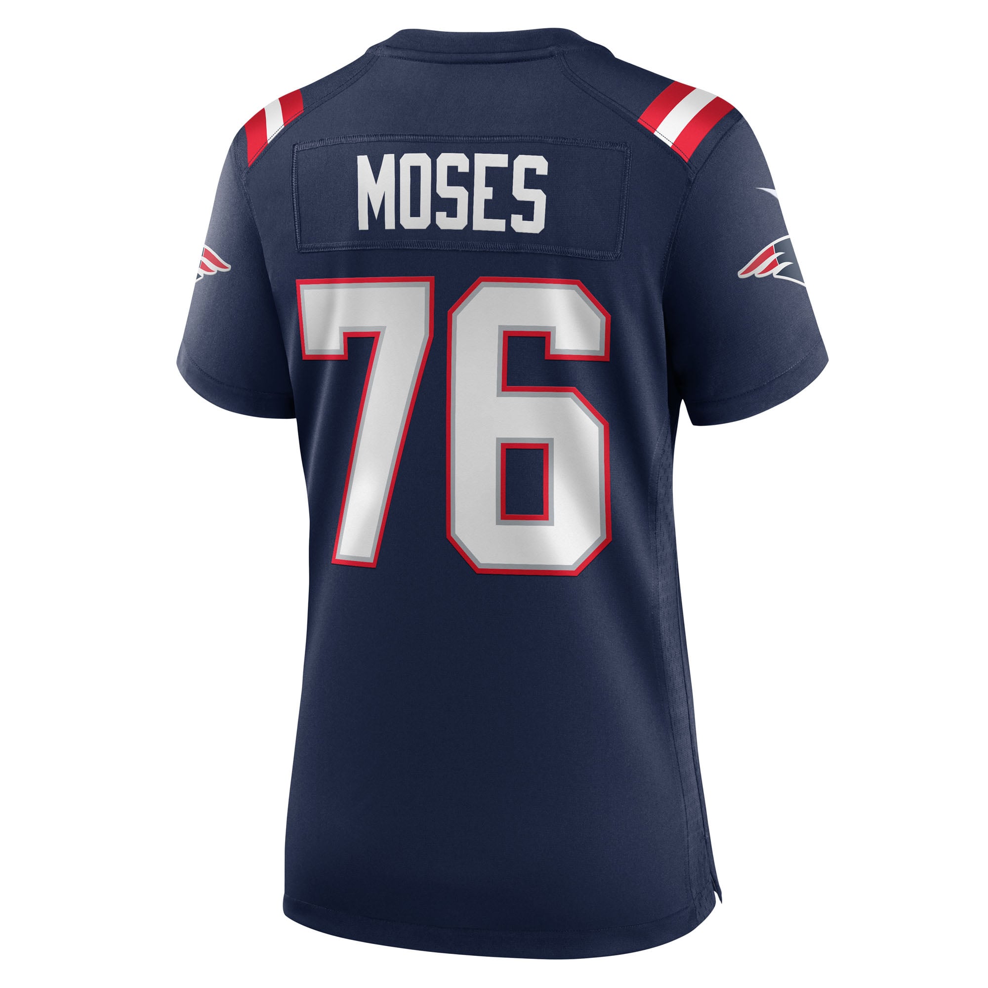 Morgan Moses New England Patriots Women's Team Game Jersey - Navy - Image 4