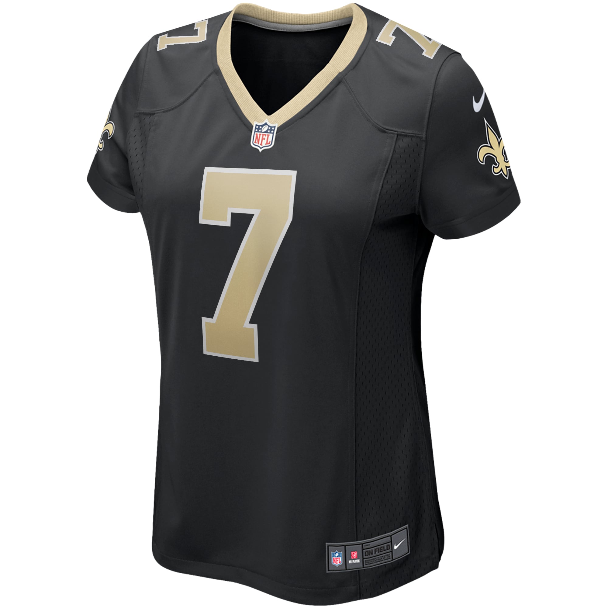 Morten Andersen New Orleans Saints Women's Game Retired Player Jersey - Black - Image 3
