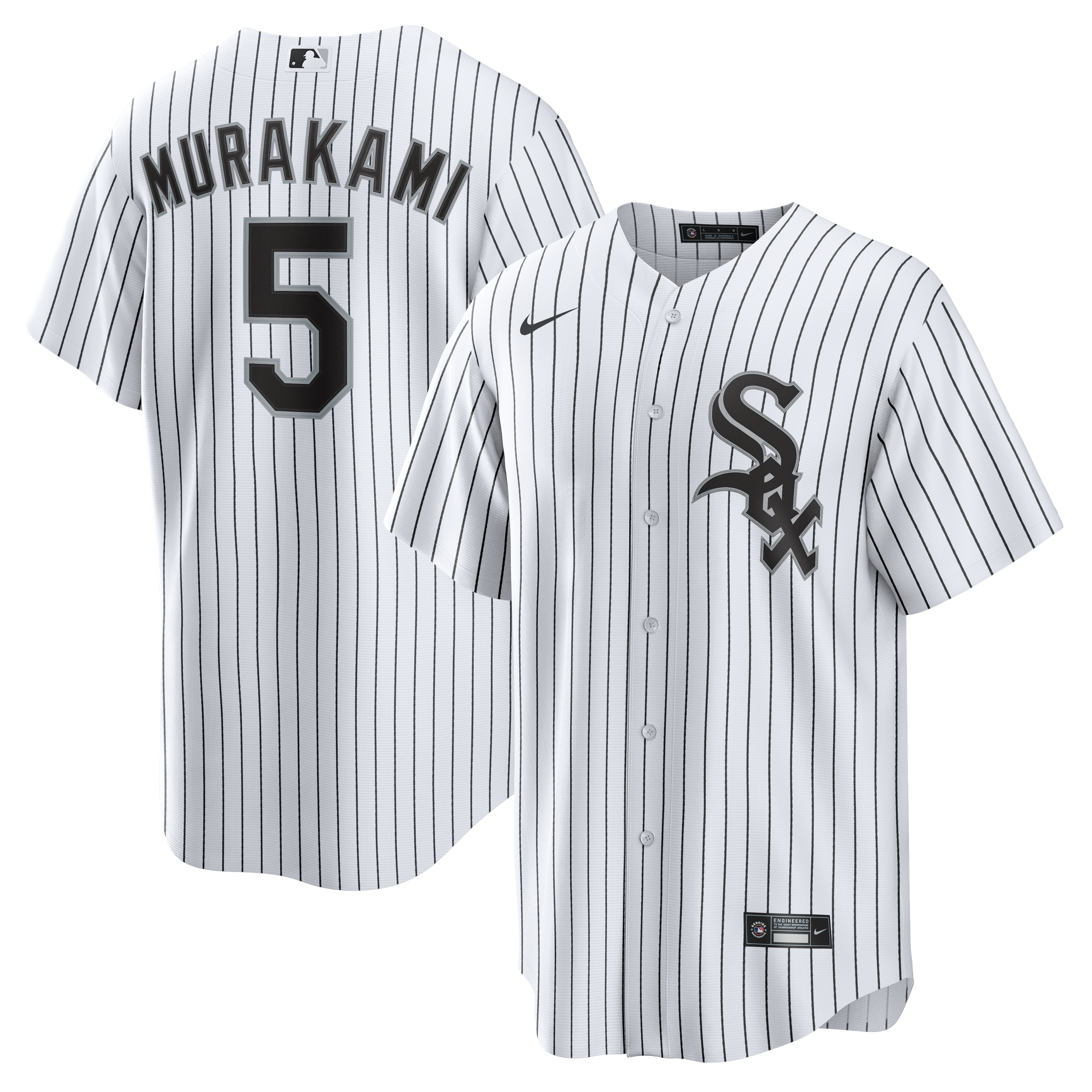 Munetaka Murakami Chicago White Sox Home Jersey - White - Image 2