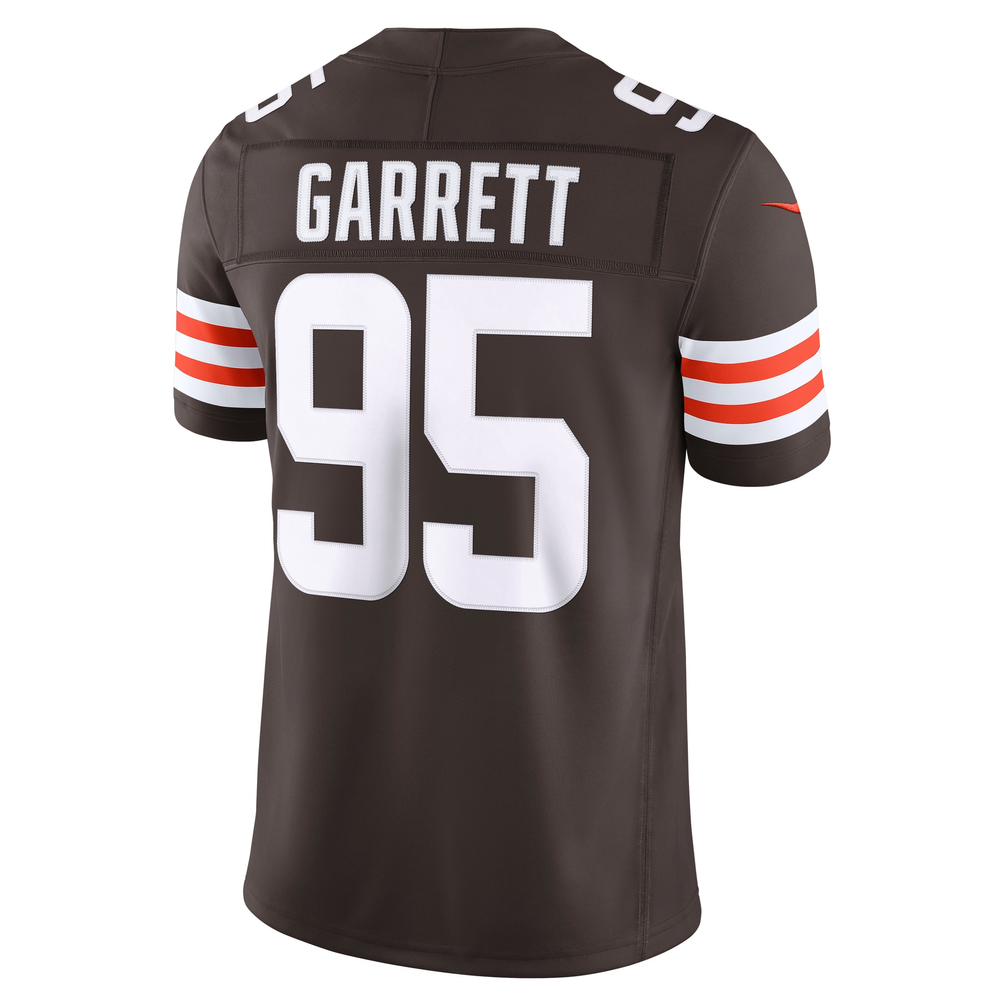 Myles Garrett Cleveland Browns Team Vapor F.U.S.E. Stitched Limited Jersey - Brown - Image 4
