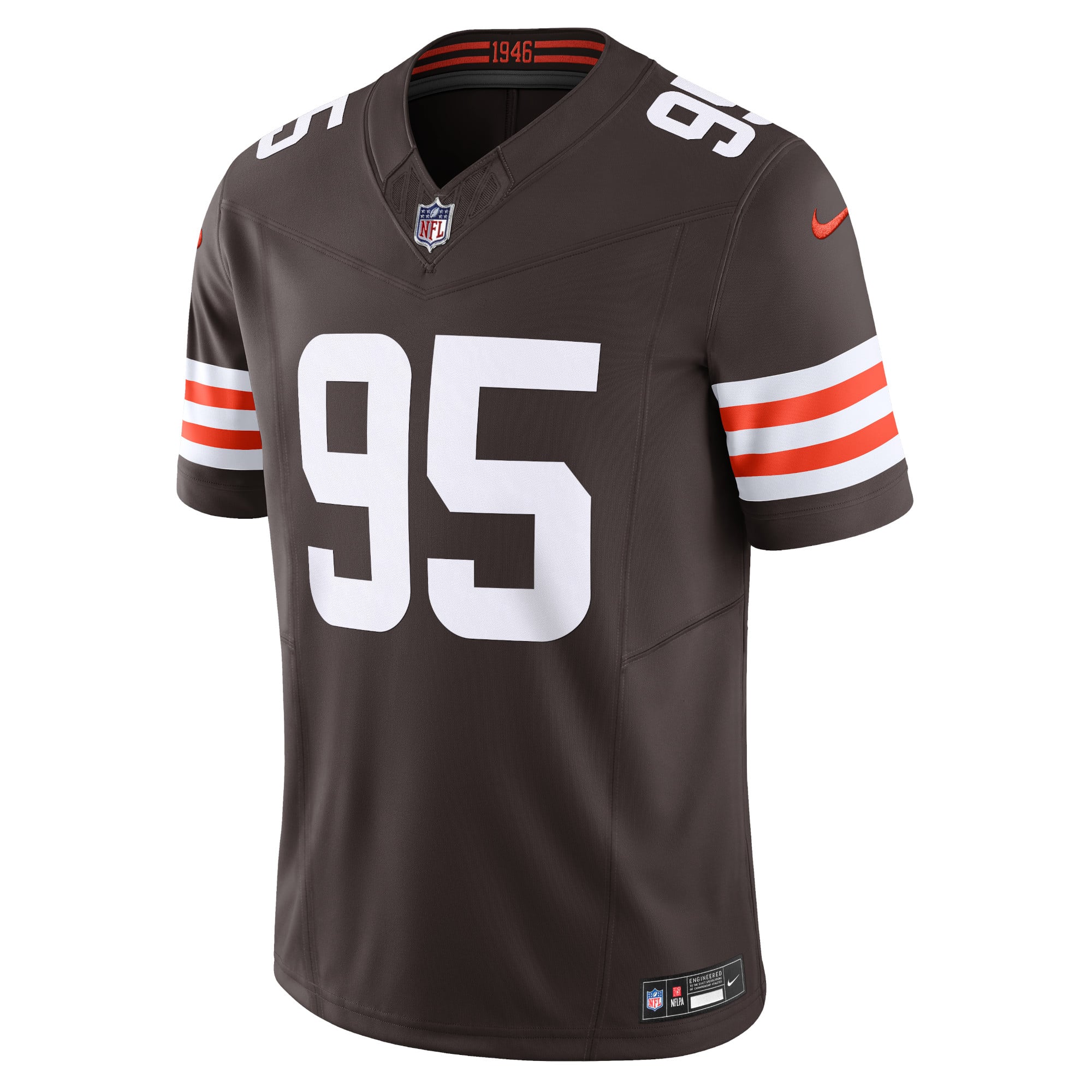 Myles Garrett Cleveland Browns Vapor F.U.S.E. Limited Jersey - Brown - Image 3