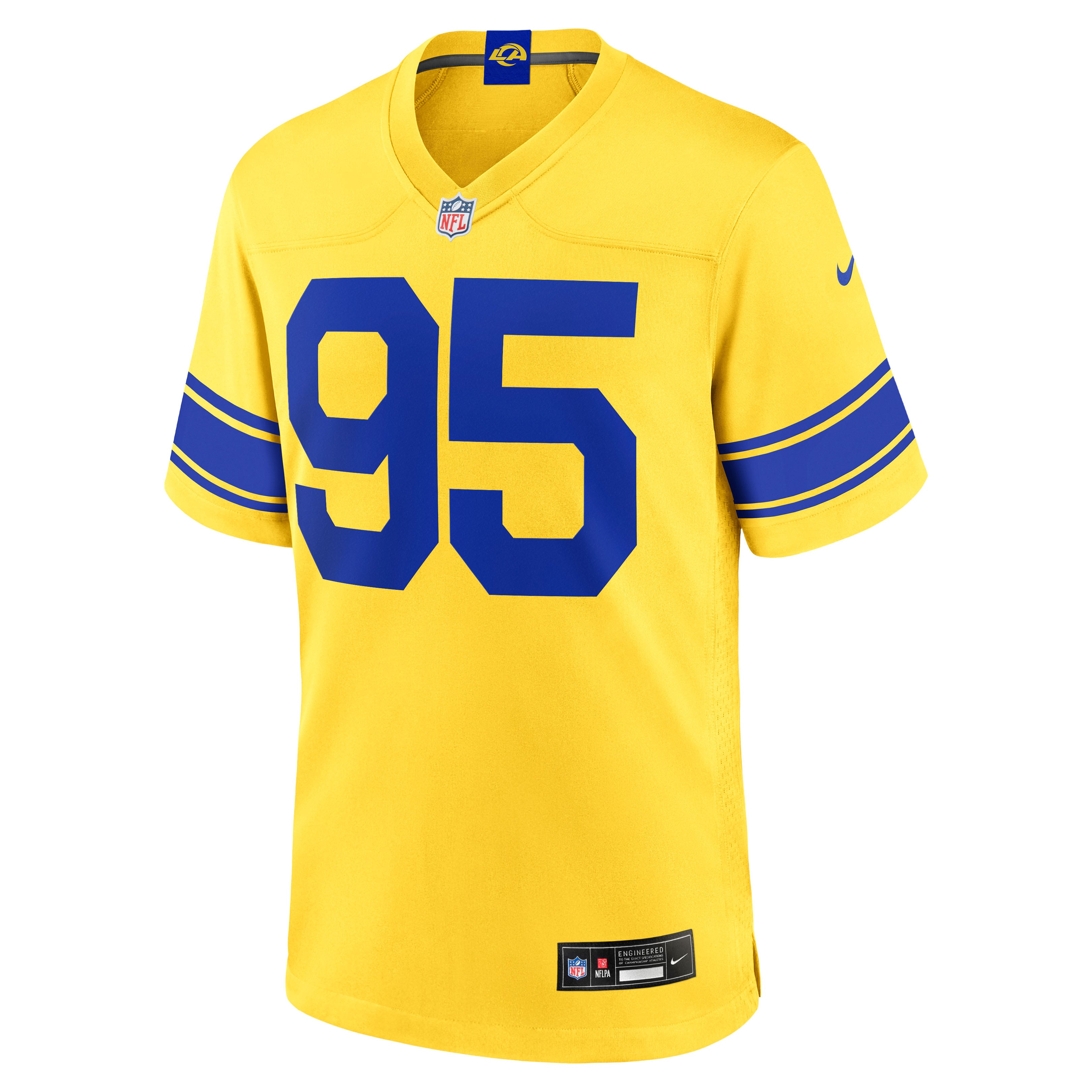 Myles Garrett Los Angeles Rams Team Game Jersey - Gold - Image 3