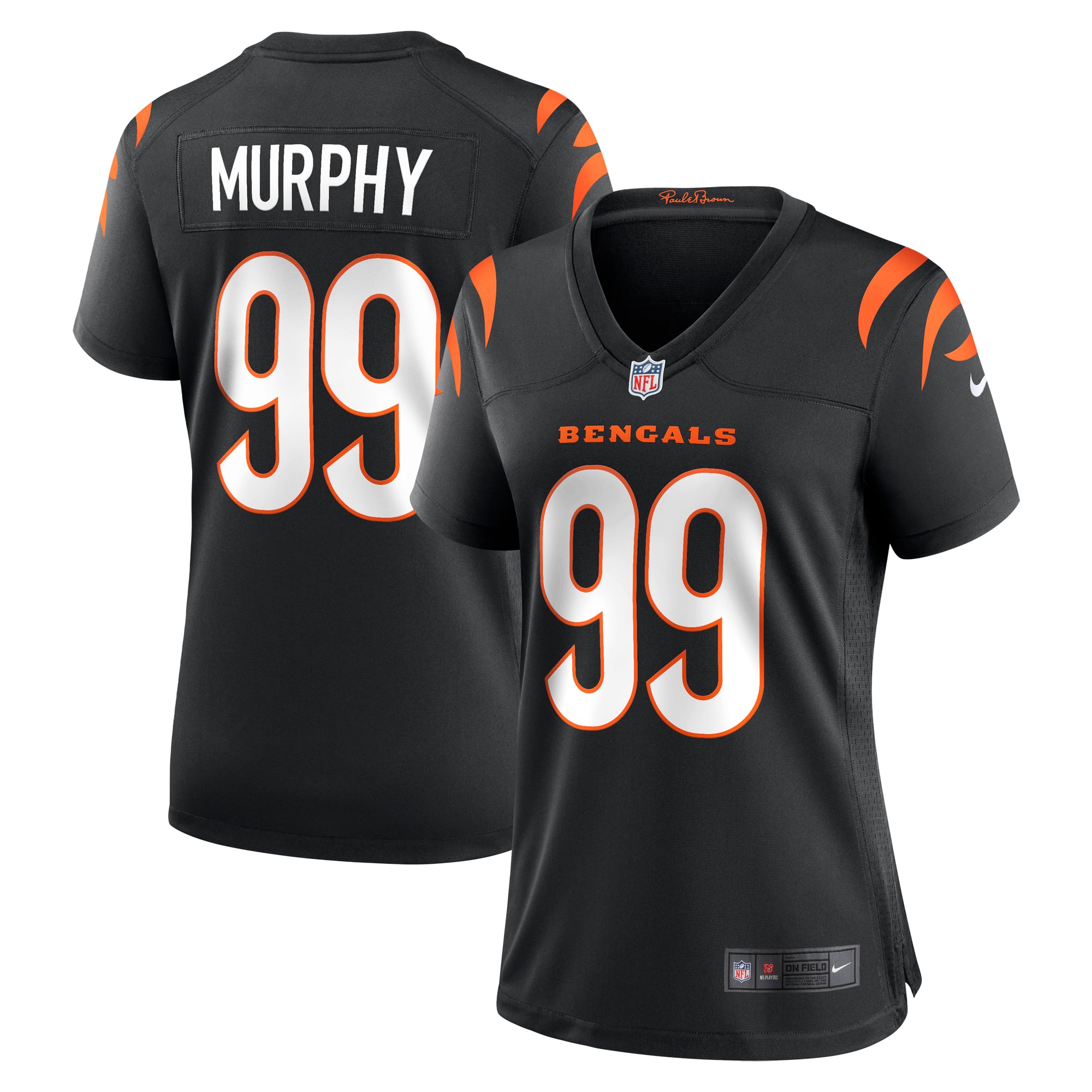 Myles Murphy Cincinnati Bengals Women's Team Game Jersey - Black - Image 2