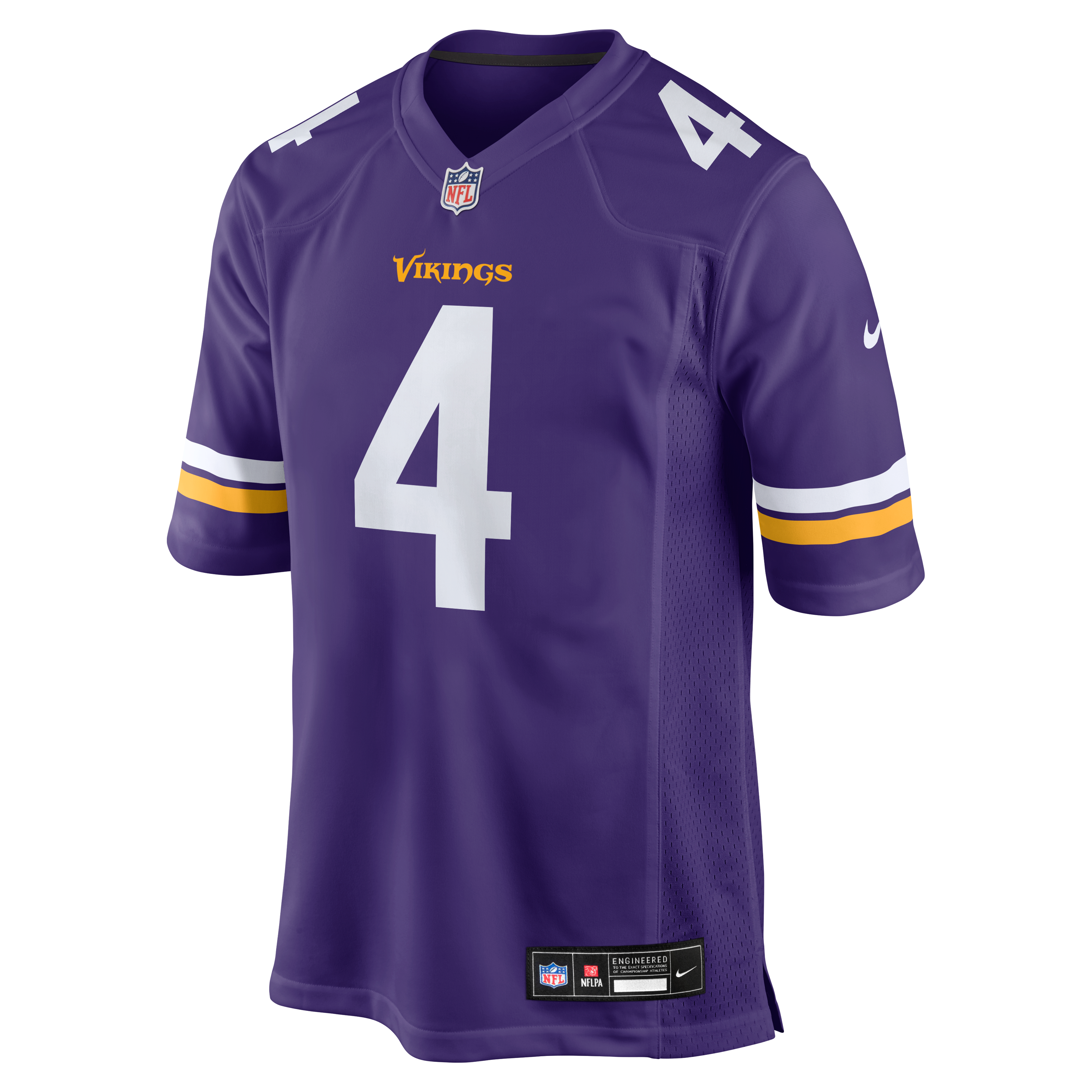 Myles Price Minnesota Vikings Team Game Jersey - Purple - Image 3